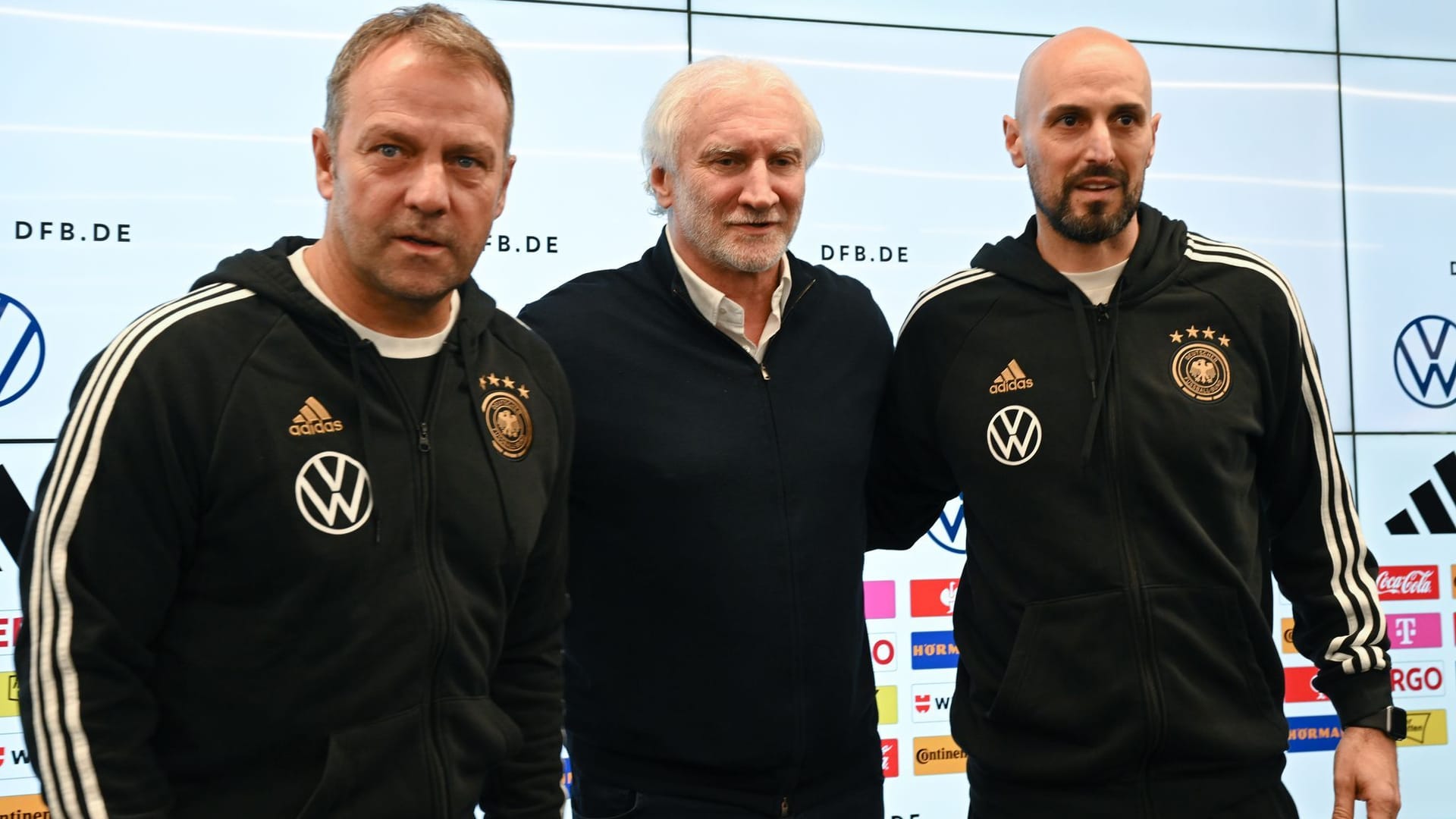 Pressekonferenz Fußball-Nationalmannschaft