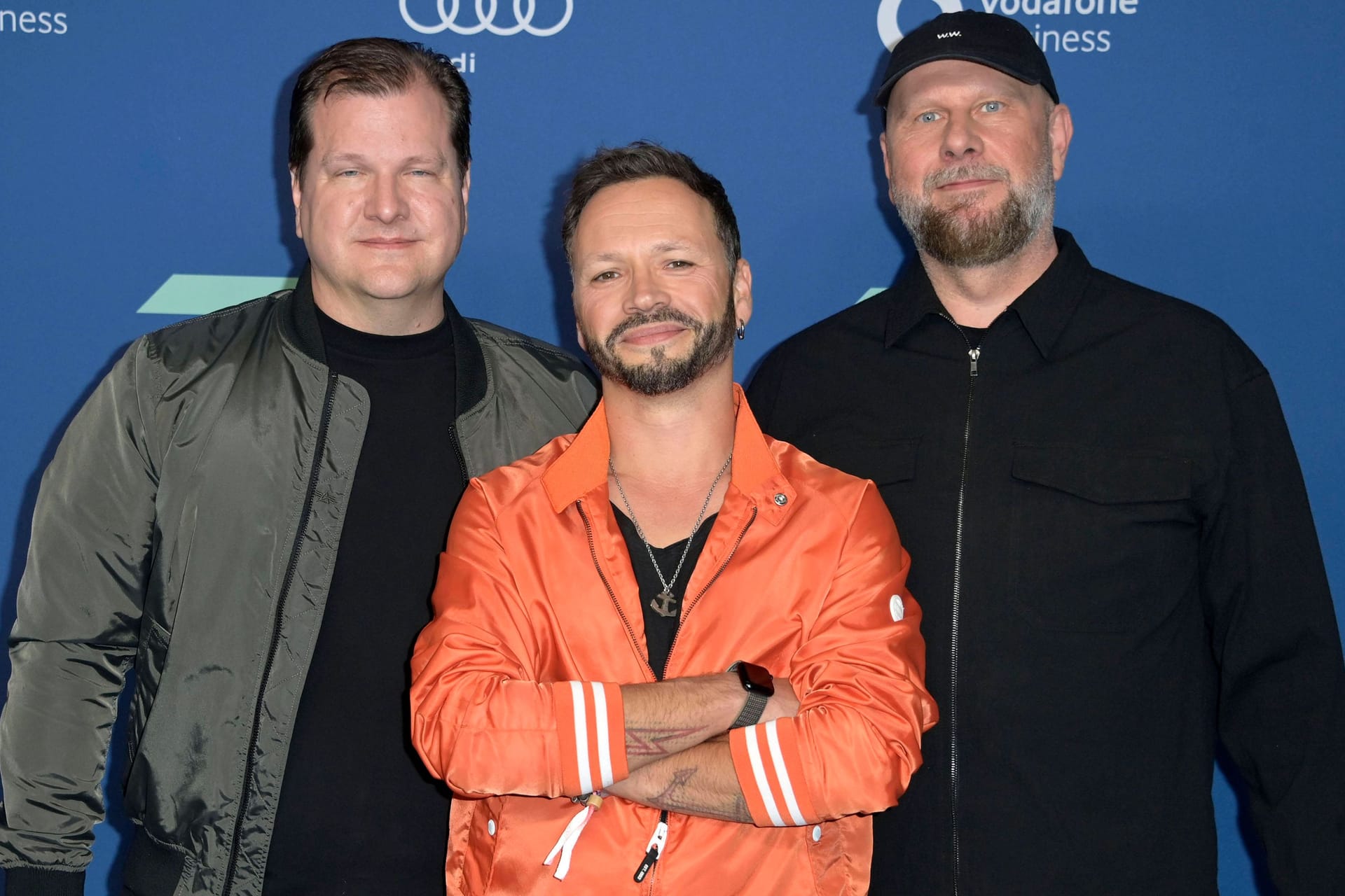 Band Sono bei den Green Awards 2023 in Berlin (Archivbild): Keyboarder Florian Sikorski (links) ist gestorben.