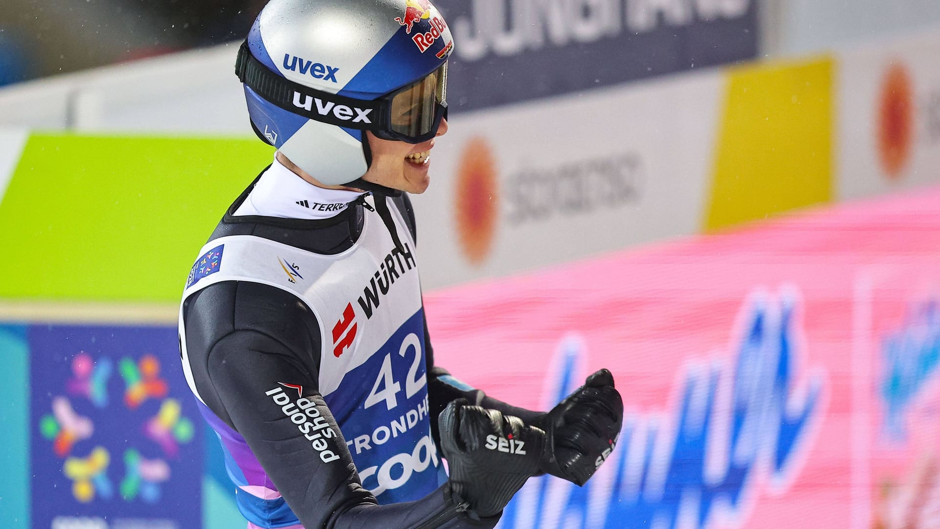 Andreas Wellinger: Er gewann bei der WM Silber von der Normalschanze.