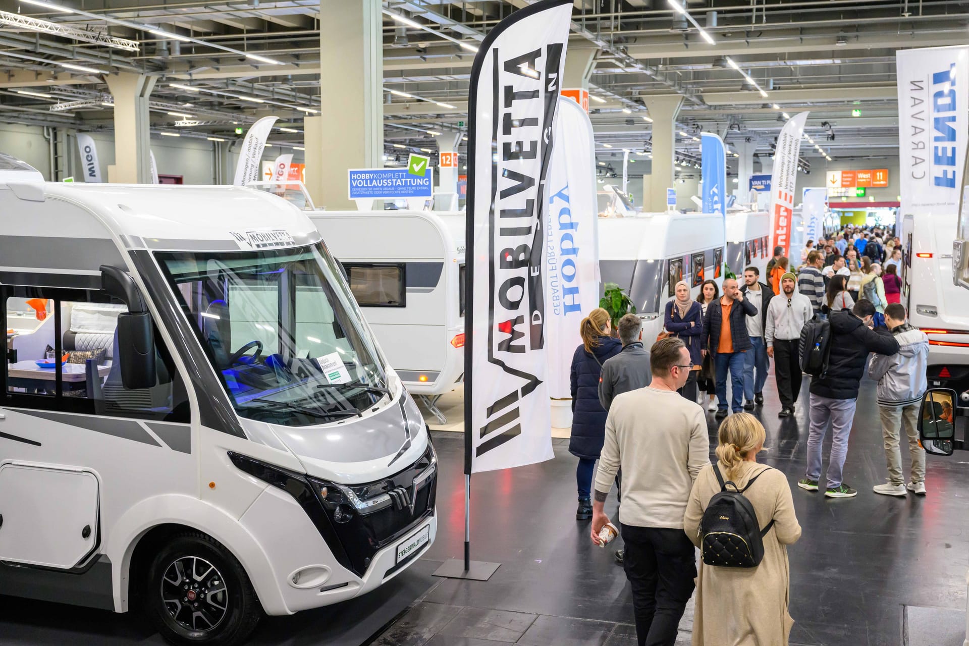 Die Freizeitmesse (Archivbild): Dort wird alles rund um die Themen Urlaub, Sport, Haus und Garten präsentiert.