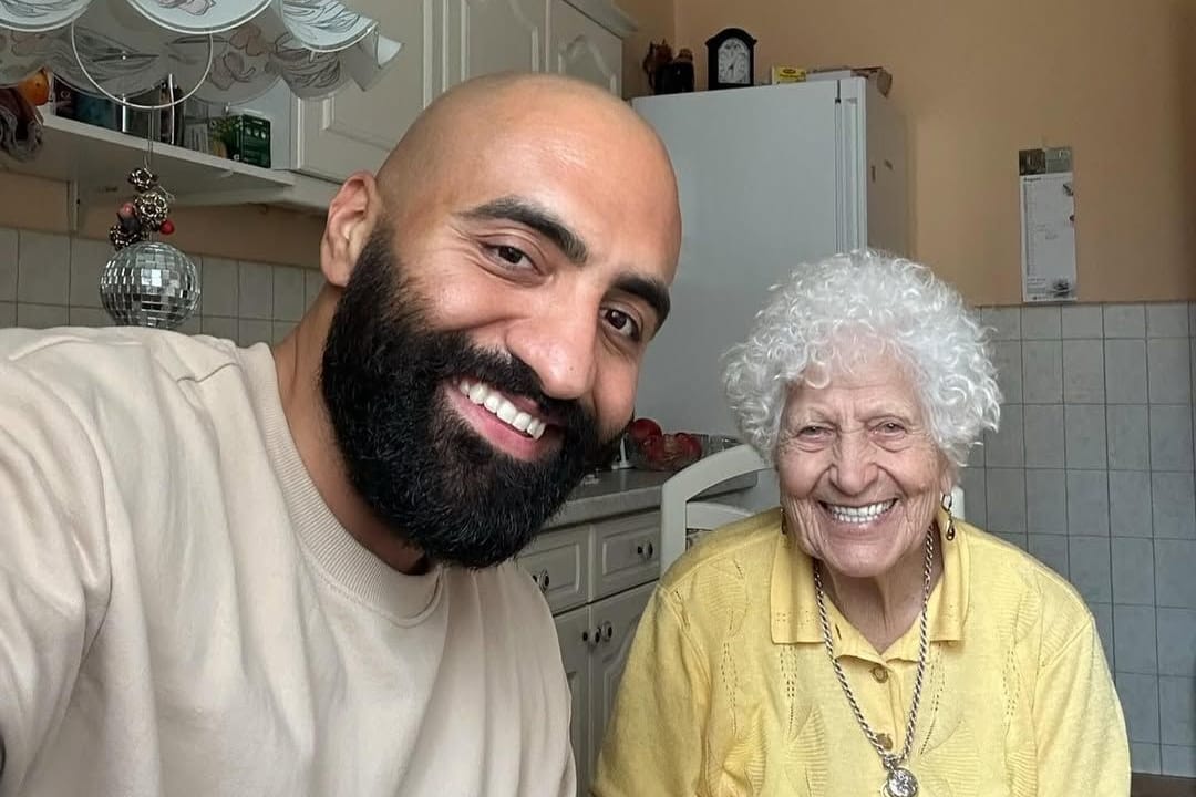 Rashid Hamid und Oma Lotti: Als Duo begeisterten sie ihre Fans.