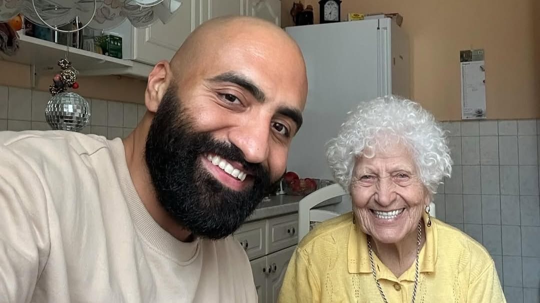 Rashid Hamid und Oma Lotti: Als Duo begeisterten sie ihre Fans.