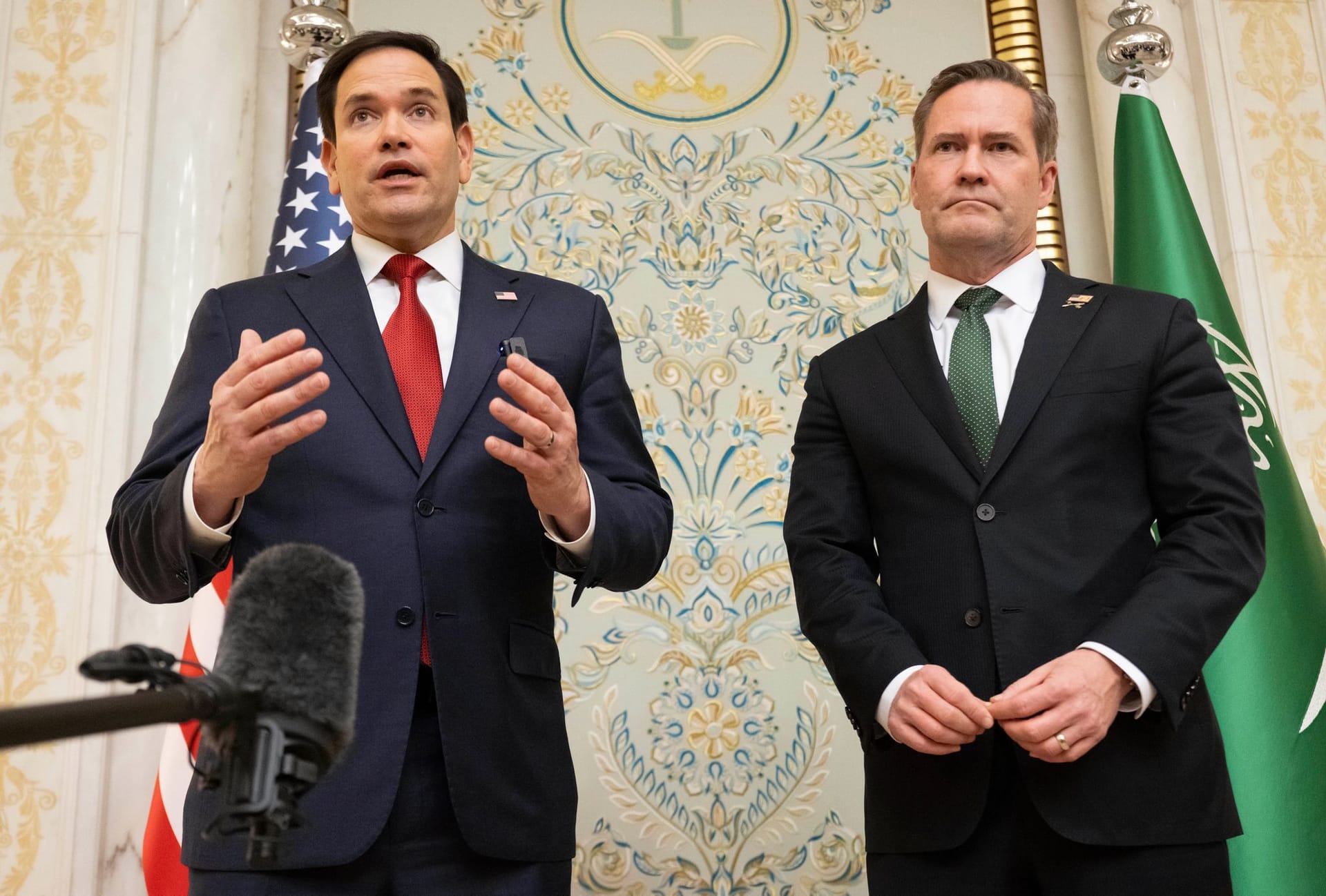 Trump-Unterhändler: Außenminister Marco Rubio (l.) und der nationale Sicherheitsberater Mike Waltz.