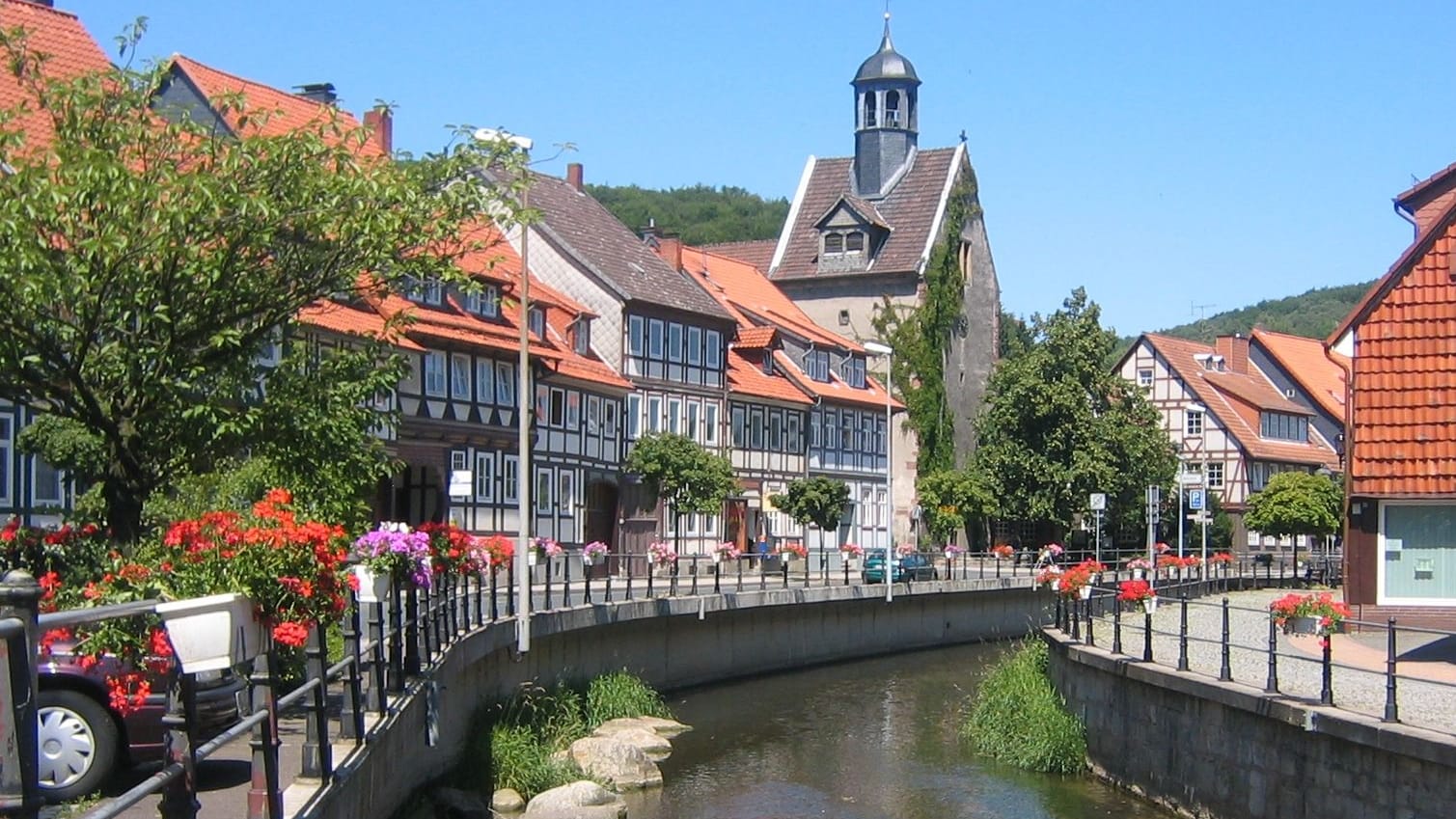 Die Altstadt von Bad Salzdetfurth: Der beschauliche Ort lockt mit viel Natur.