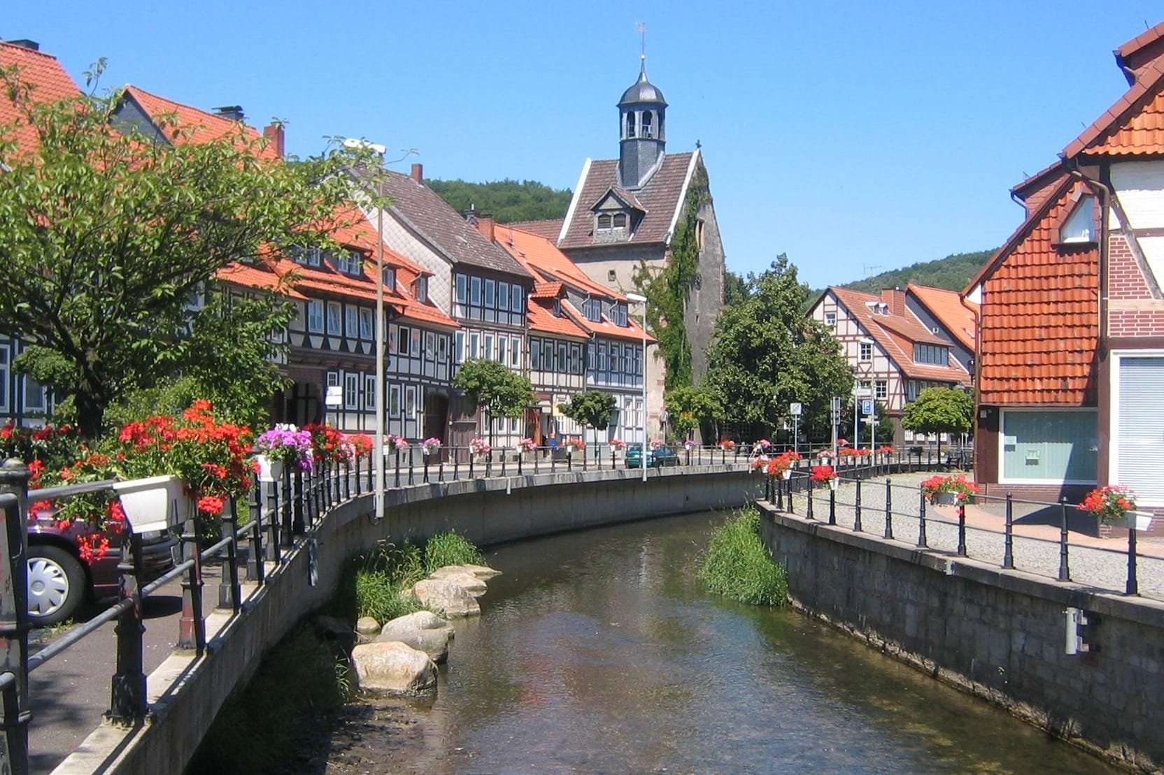 Die Altstadt von Bad Salzdetfurth: Der beschauliche Ort punktet mit Gesundheitsanwendungen und viel Natur.