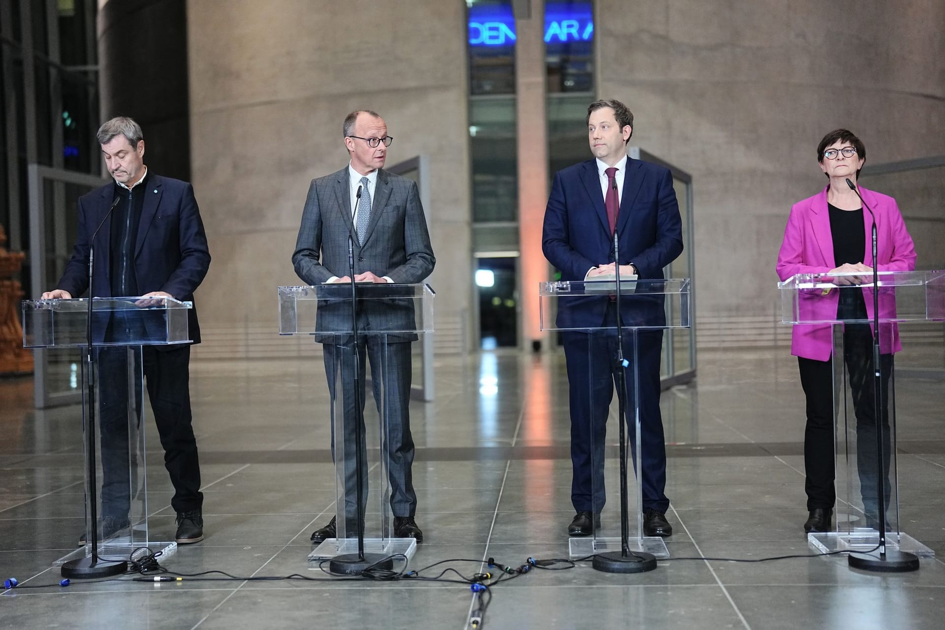 Nach der Bundestagswahl - Sondierung