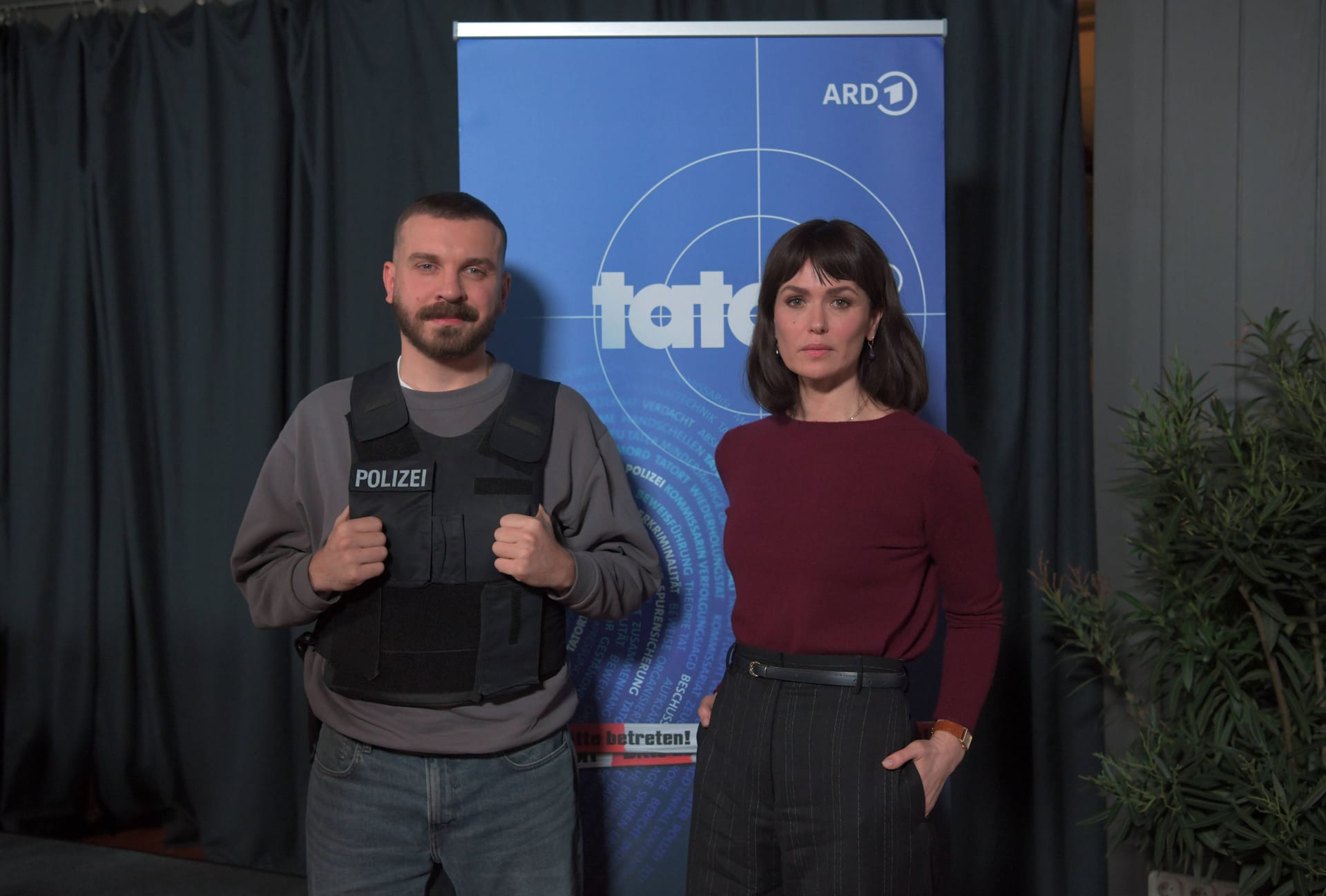 Das neue Ermittlerteam "Tatort": Melika Foroutan als Maryam Azadi und Edin Hasanovic als Hamza Kulina.