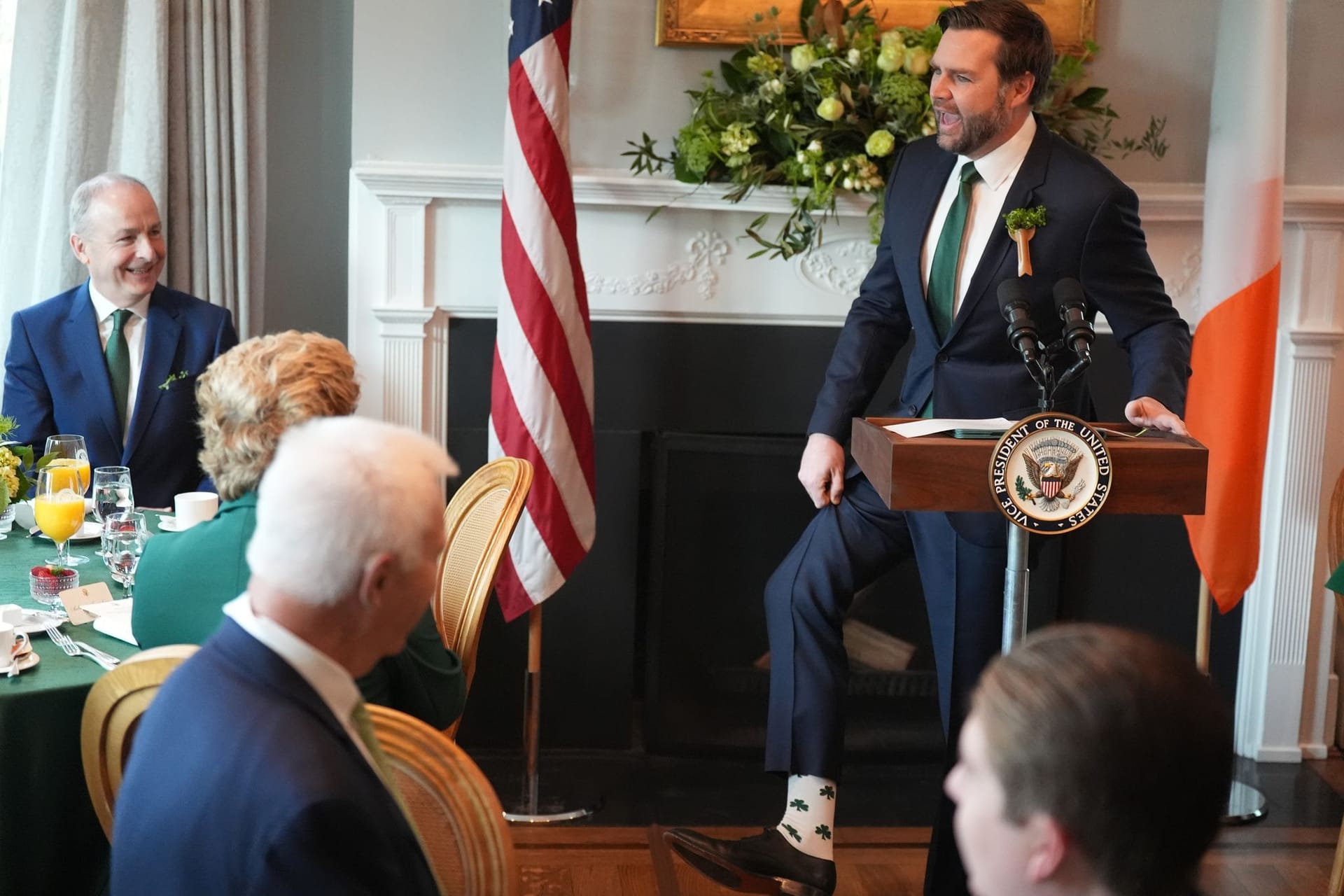 Irlands Taoiseach Martin in USA