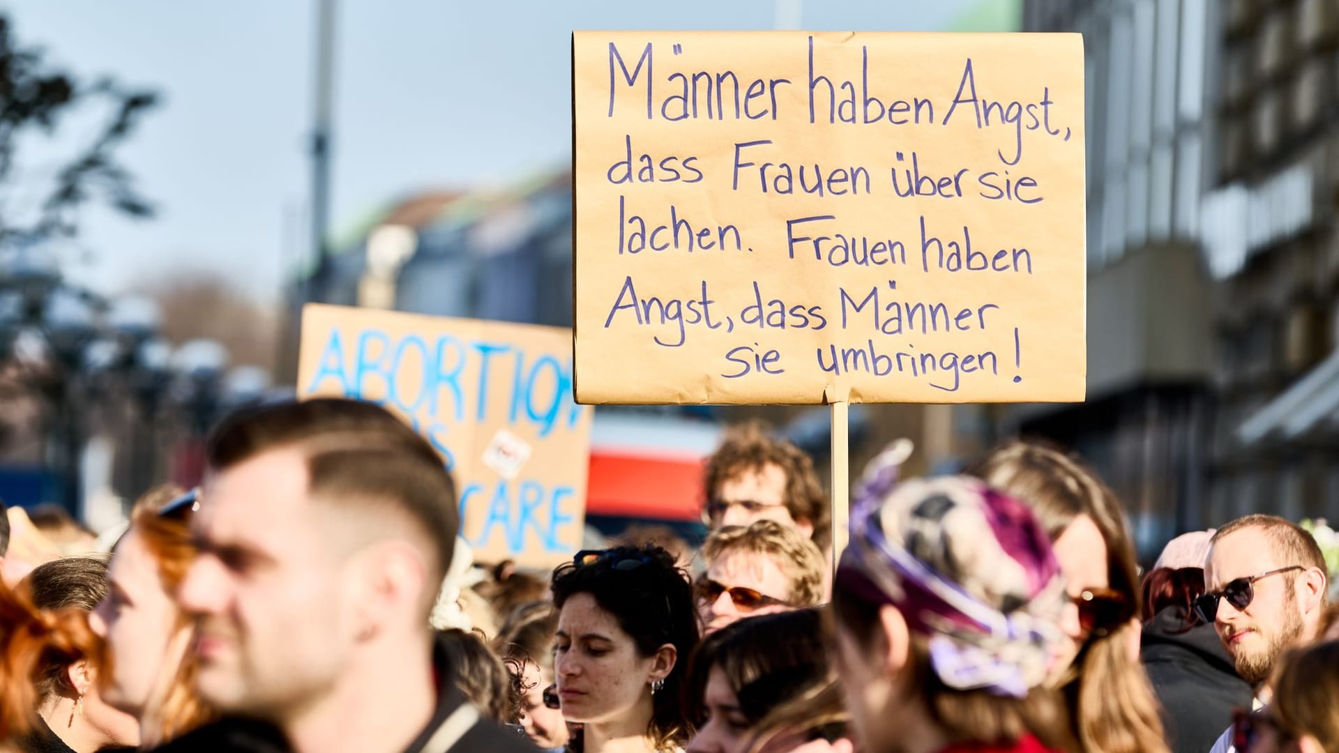 Demonstrationen zum Frauentag in Hamburg