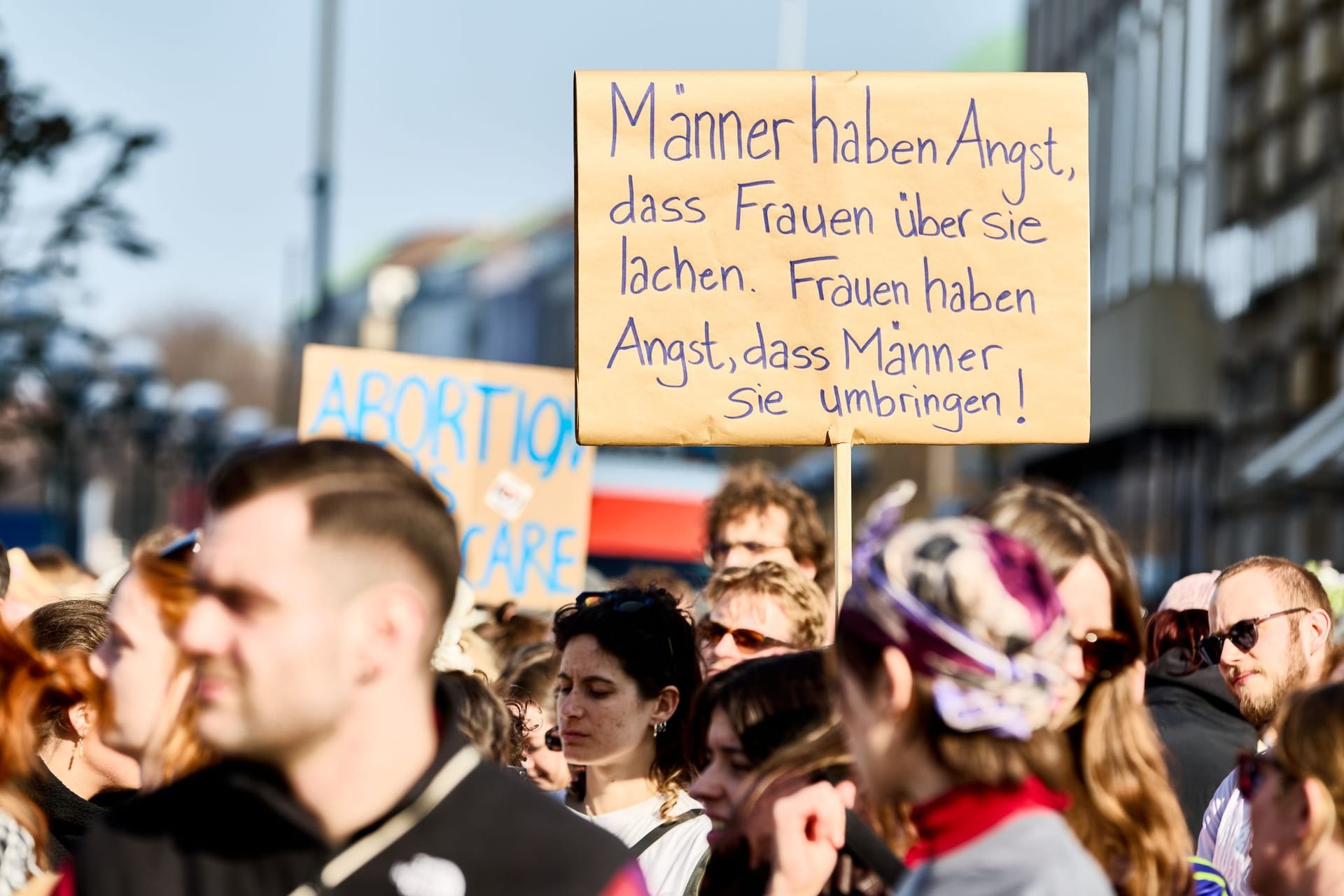 Demonstrationen zum Frauentag in Hamburg