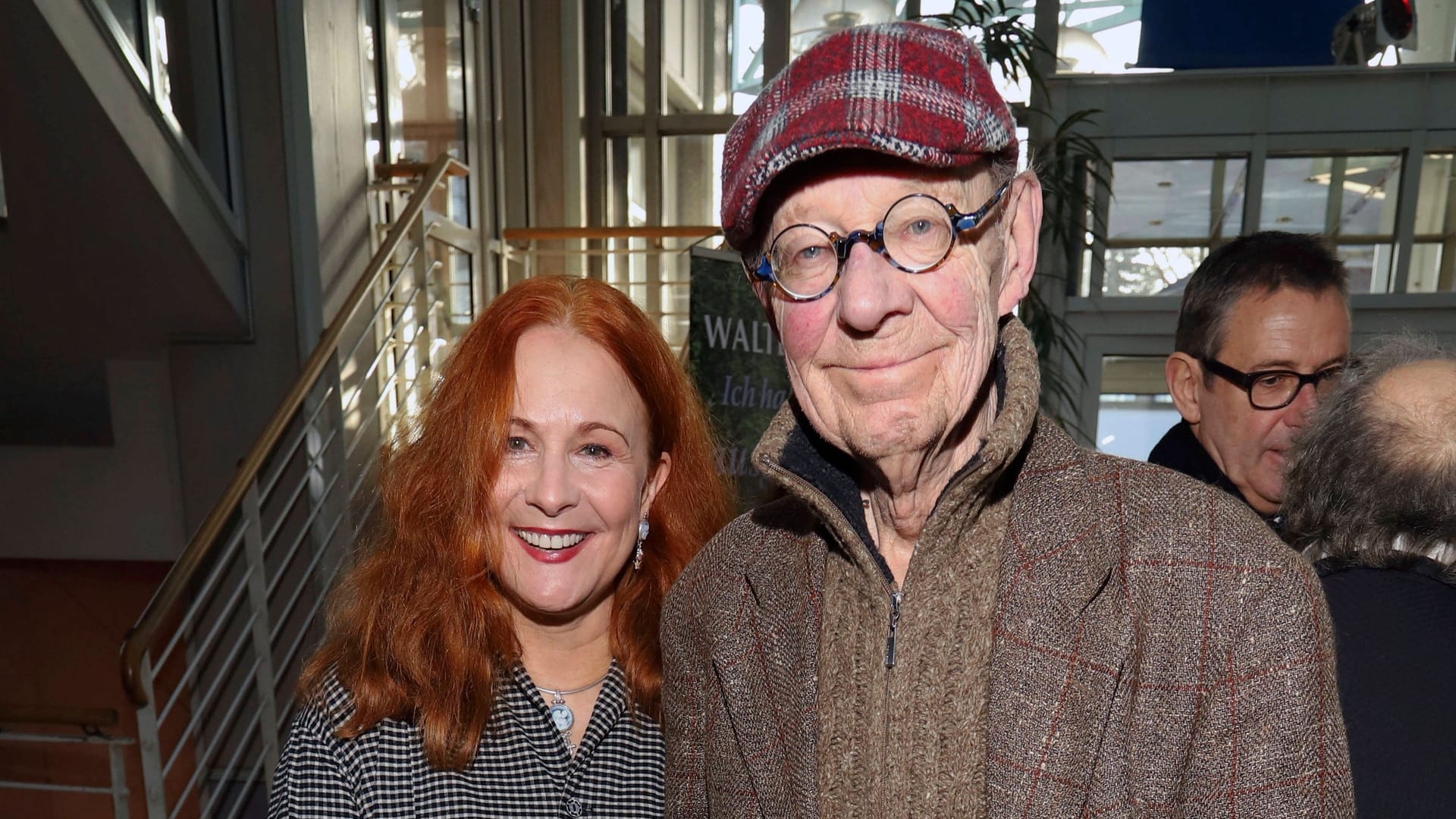 Hans Peter Korff (rechts) mit seiner Ehefrau Christiane Leuchtmann (Archivbild): Der Schauspieler wurde 82 Jahre alt.