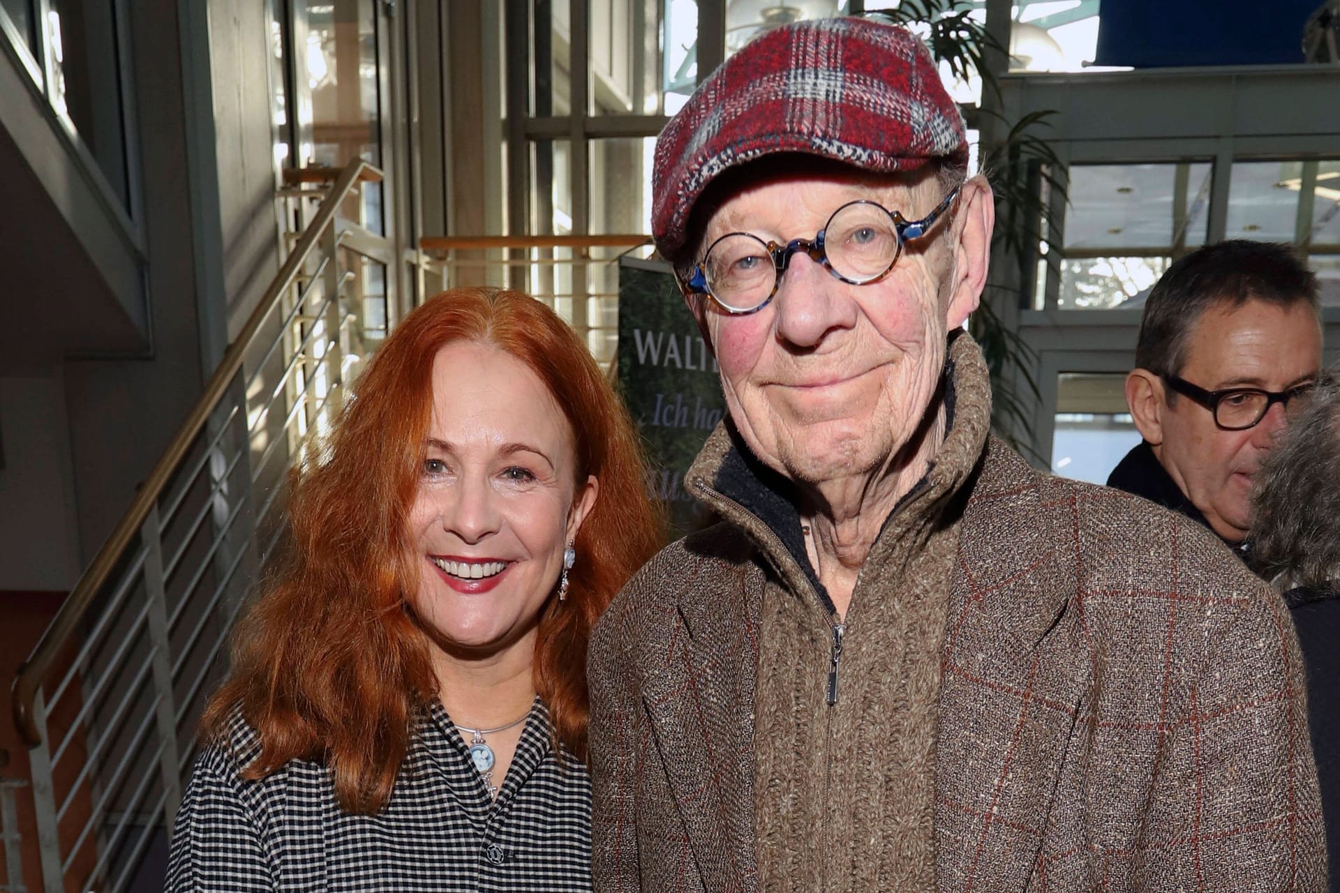 Hans Peter Korff (rechts) mit seiner Ehefrau Christiane Leuchtmann (Archivbild): Der Schauspieler wurde 82 Jahre alt.