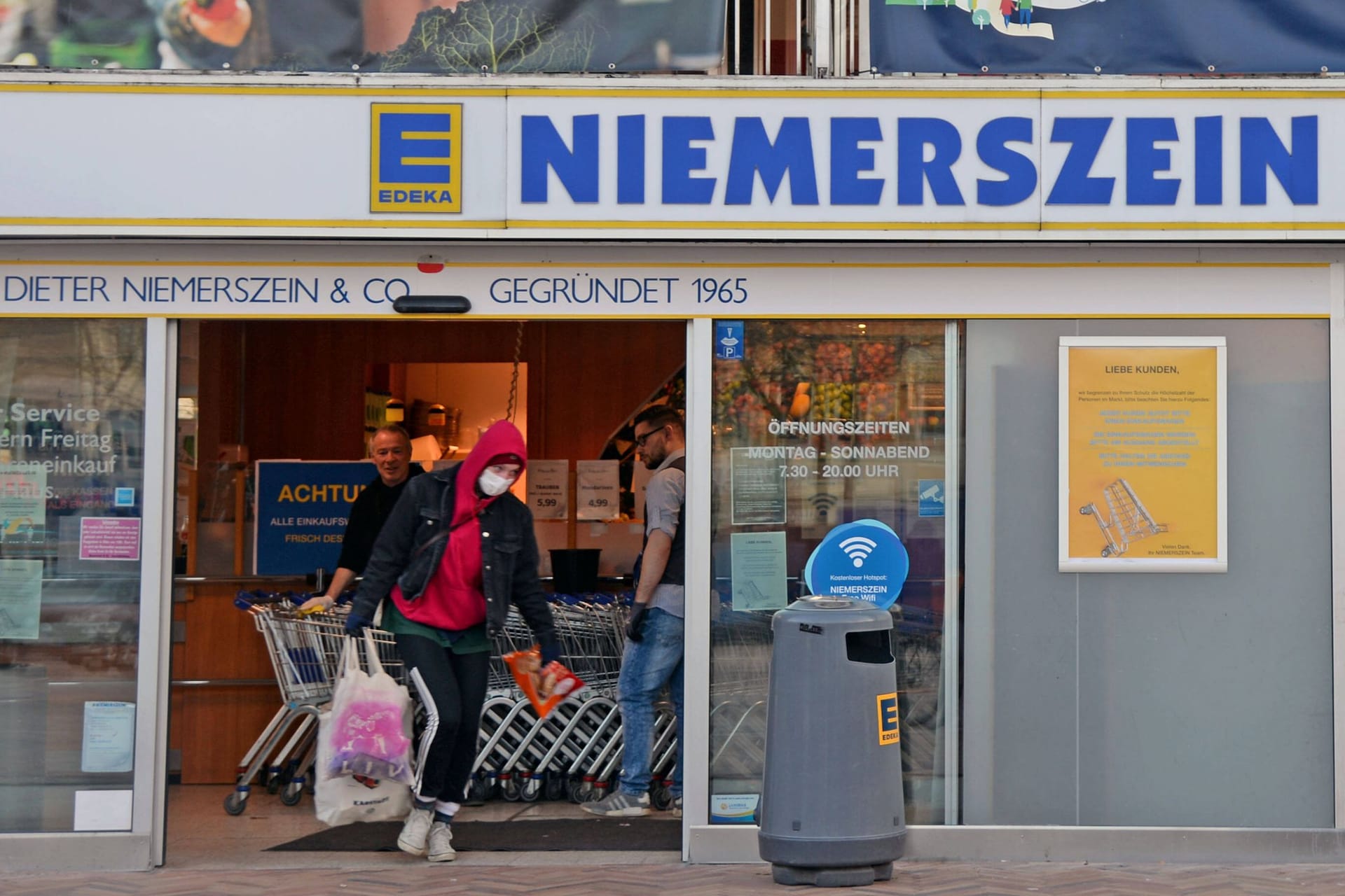 Ein Supermarkt von Edeka Niemerszein in Harburg (Archivbild): Insgesamt neun Filialen des Familienunternehmens gibt es in Hamburg.