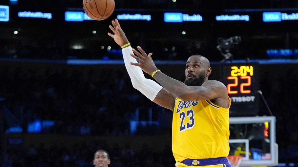 LeBron James: Der Starspieler der Los Angeles Lakers gilt für viele Beobachter als bester Basketballer der bisherigen Geschichte.