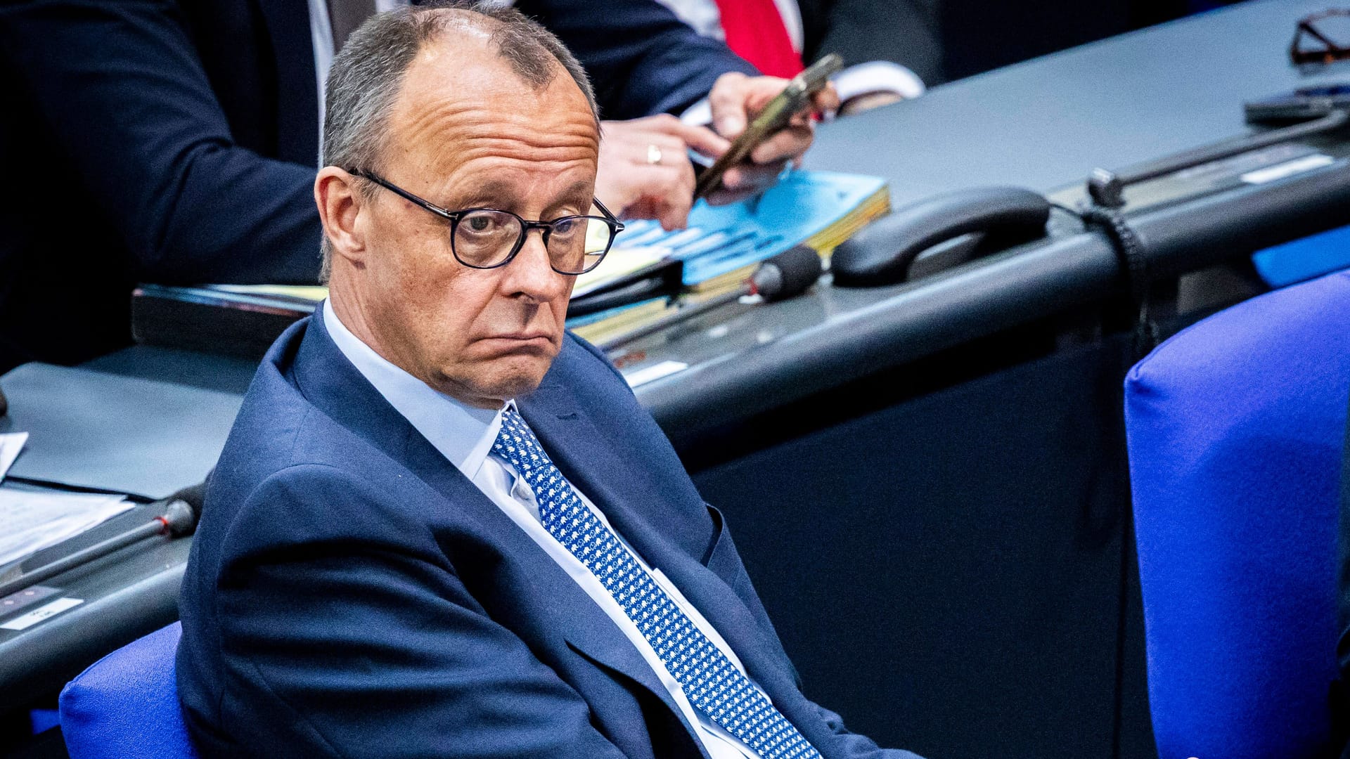 CDU-Chef Friedrich Merz: Er steht derzeit stark in der Kritik.