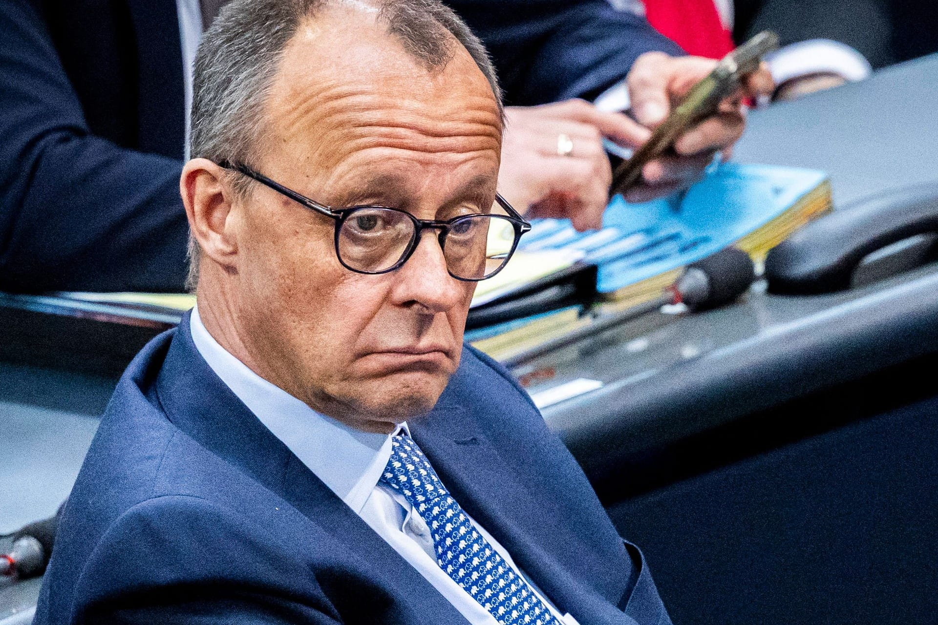 CDU-Chef Friedrich Merz: Er steht derzeit stark in der Kritik.