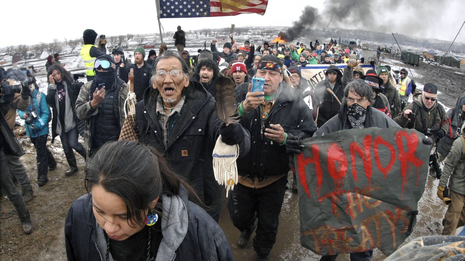 Öl-Pipeline im US-Bundesstaat North Dakota