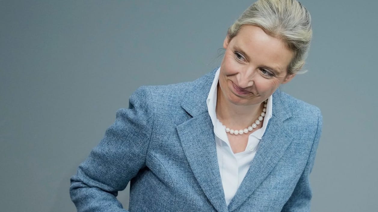 Alice Weidel: Sie hat Grund zur Freude.