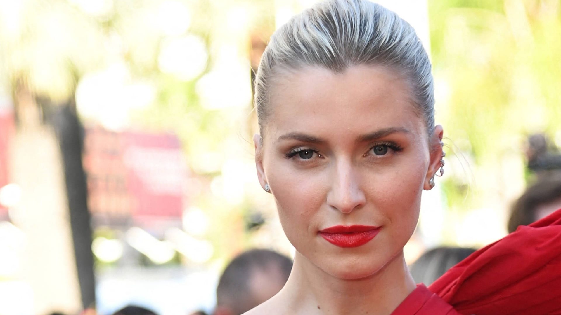 Lena Gercke: Sie ist seit 2019 mit Dustin Schöne liiert.