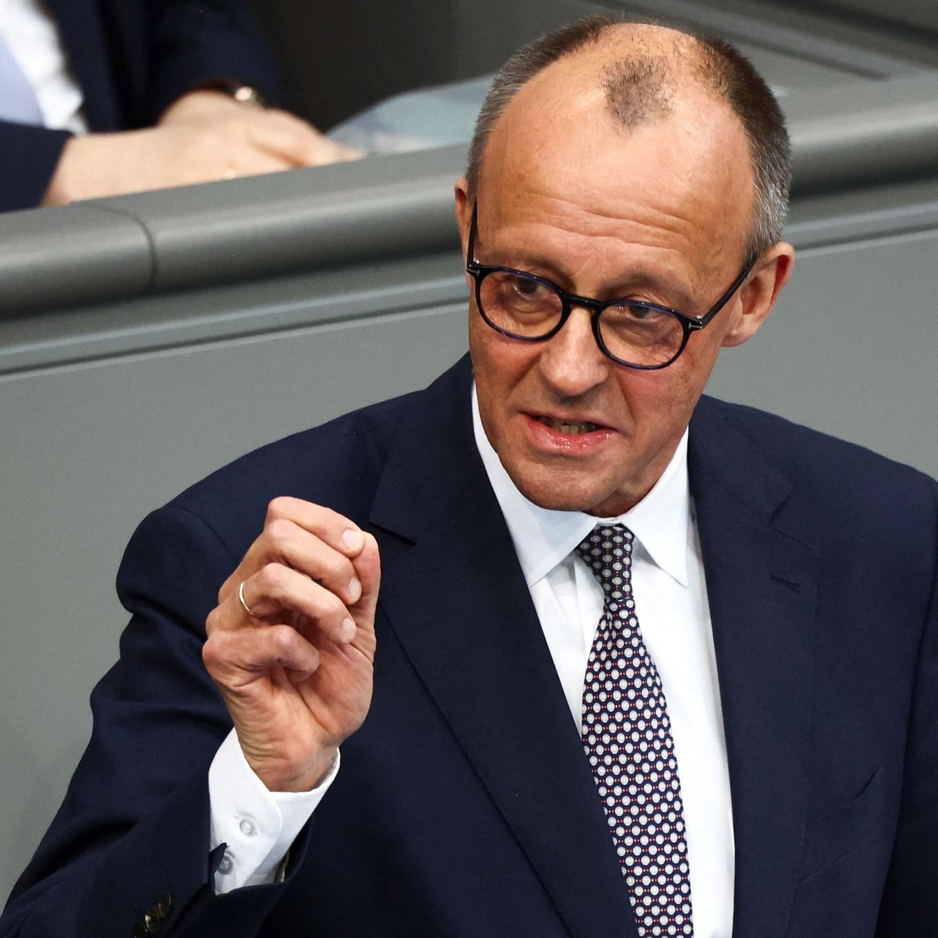 Extraordinary session of the outgoing lower house of parliament, the Bundestag, in Berlin