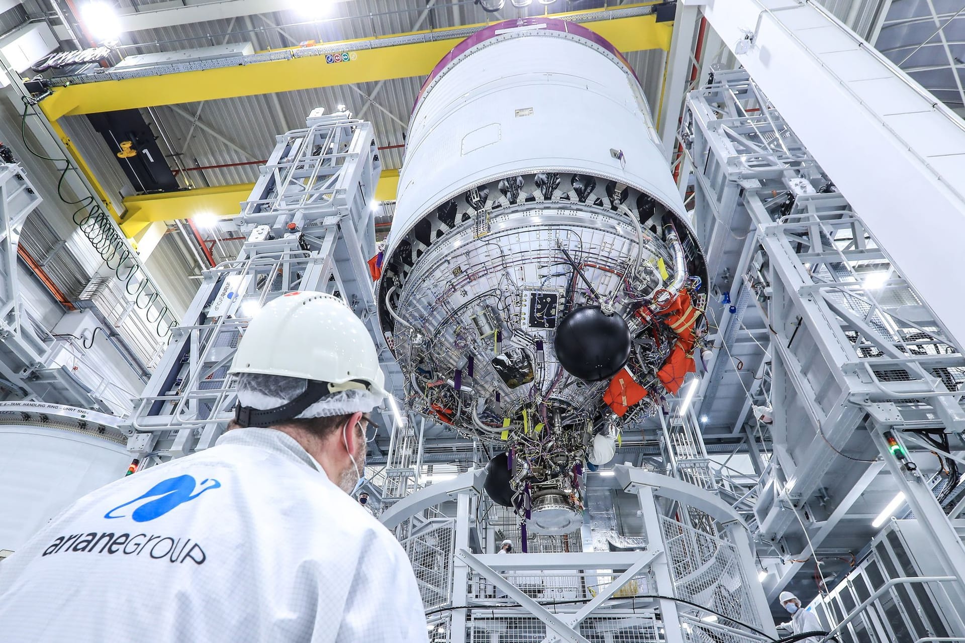 Das erste voll funktionsfähige Testmodell der Oberstufe der neuen europäischen Trägerrakete Ariane 6 wurde im Ariane-Group-Werk Bremen verladen.