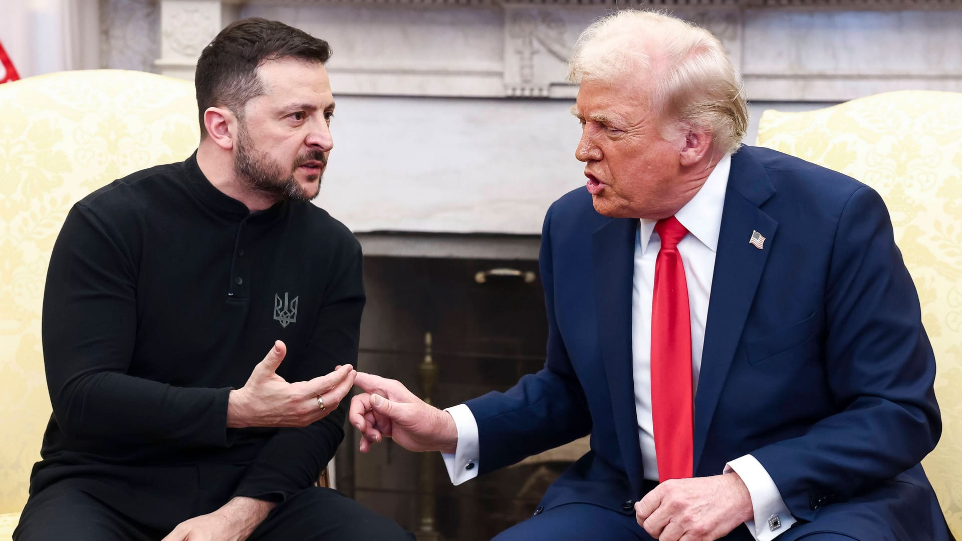 Donald Trump und Wolodymyr Selenskyj vor dem Weißen Haus (Archivbild): Kurze Zeit später kam es Ende Februar zur Eskalation im Oval Office. Donald Trump und Wolodymyr Selenskyj vor dem Weißen Haus (Archivbild): Kurze Zeit später kam es Ende Februar zur Eskalation im Oval Office.