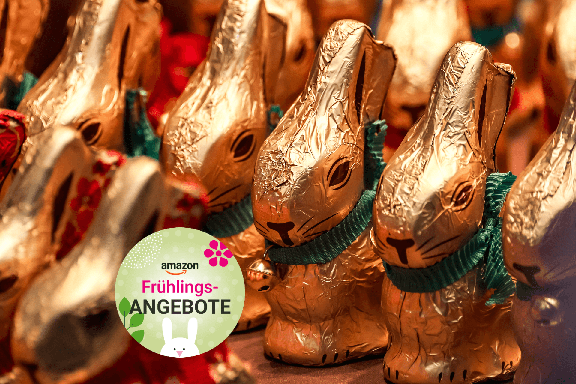 Frühlingsangebote 2025: Entdecken Sie die beliebten Osterhasen und weitere Angebote von Lindt bei Amazon.