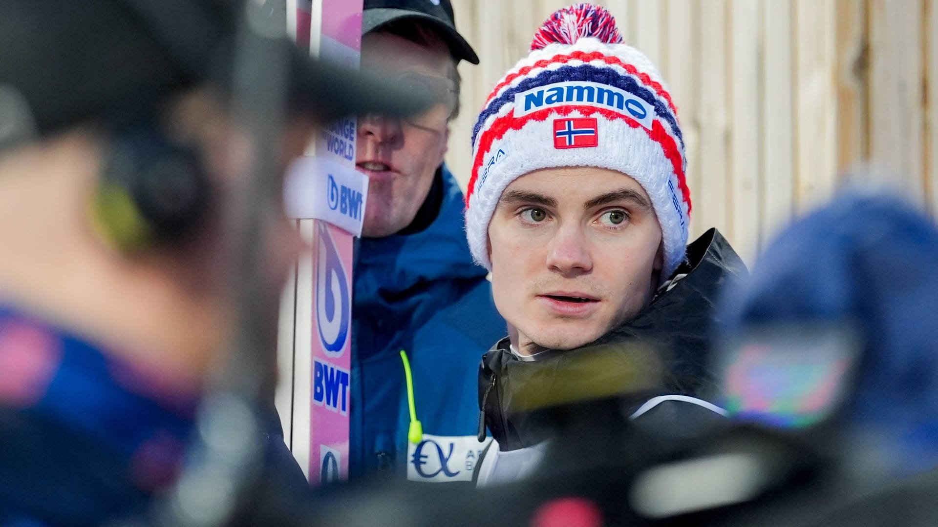 Aktuell suspendiert: Norwegens Marius Lindvik.