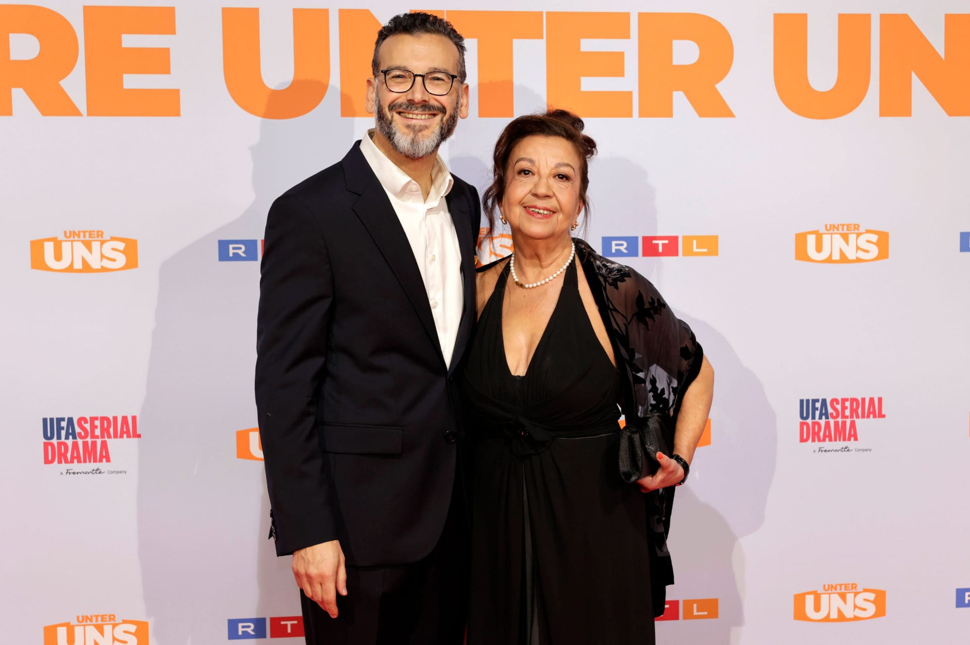 Mehmet Kucak und Lilay Huser bei der Jubiläumsgala von "Unter uns"