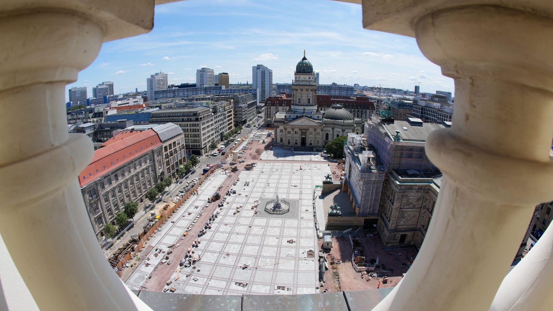 Baustelle Gendarmenmarkt Berlin