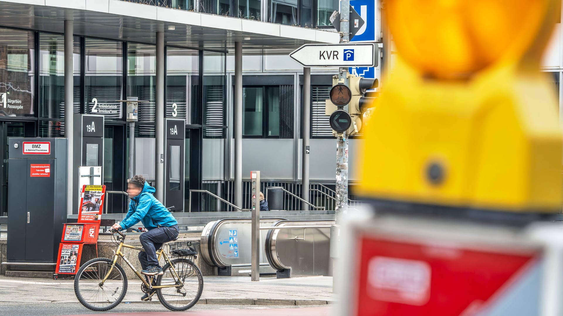 Die Münchner Ausländerbehörde im KVR (Archivbild):