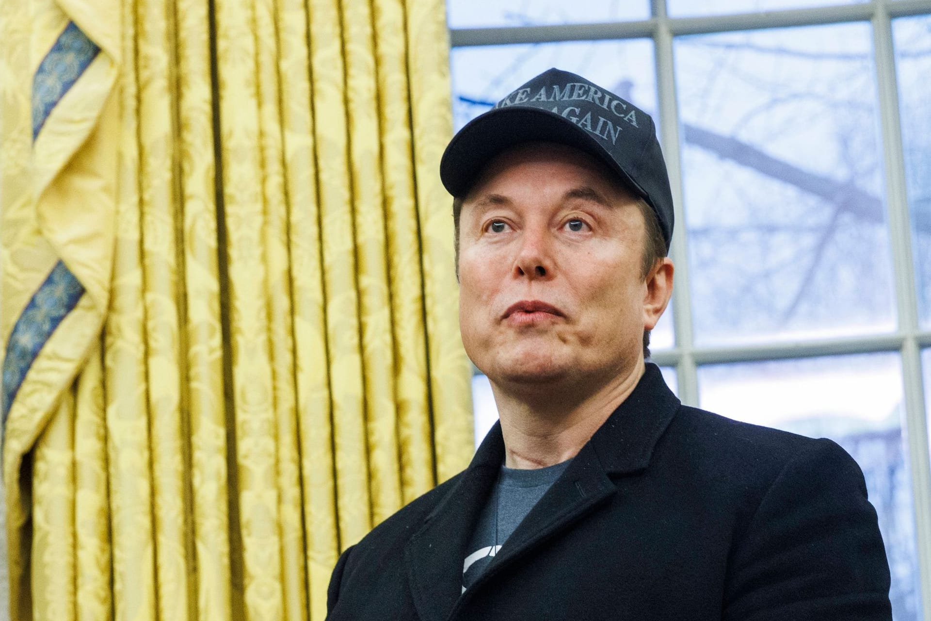 Tech-Milliardär Elon Musk im Oval Office: Er steht US-Präsident Trump nahe.