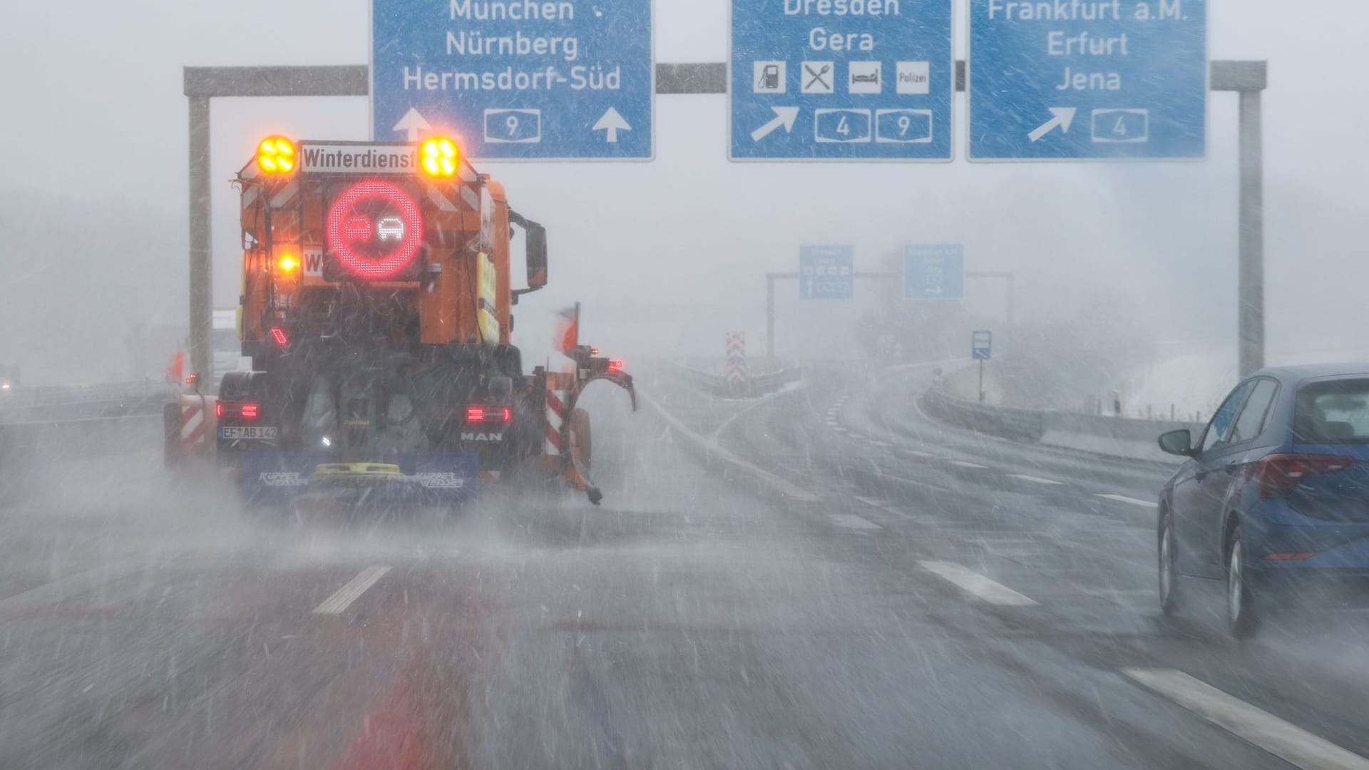 Winterwetter in Thüringen