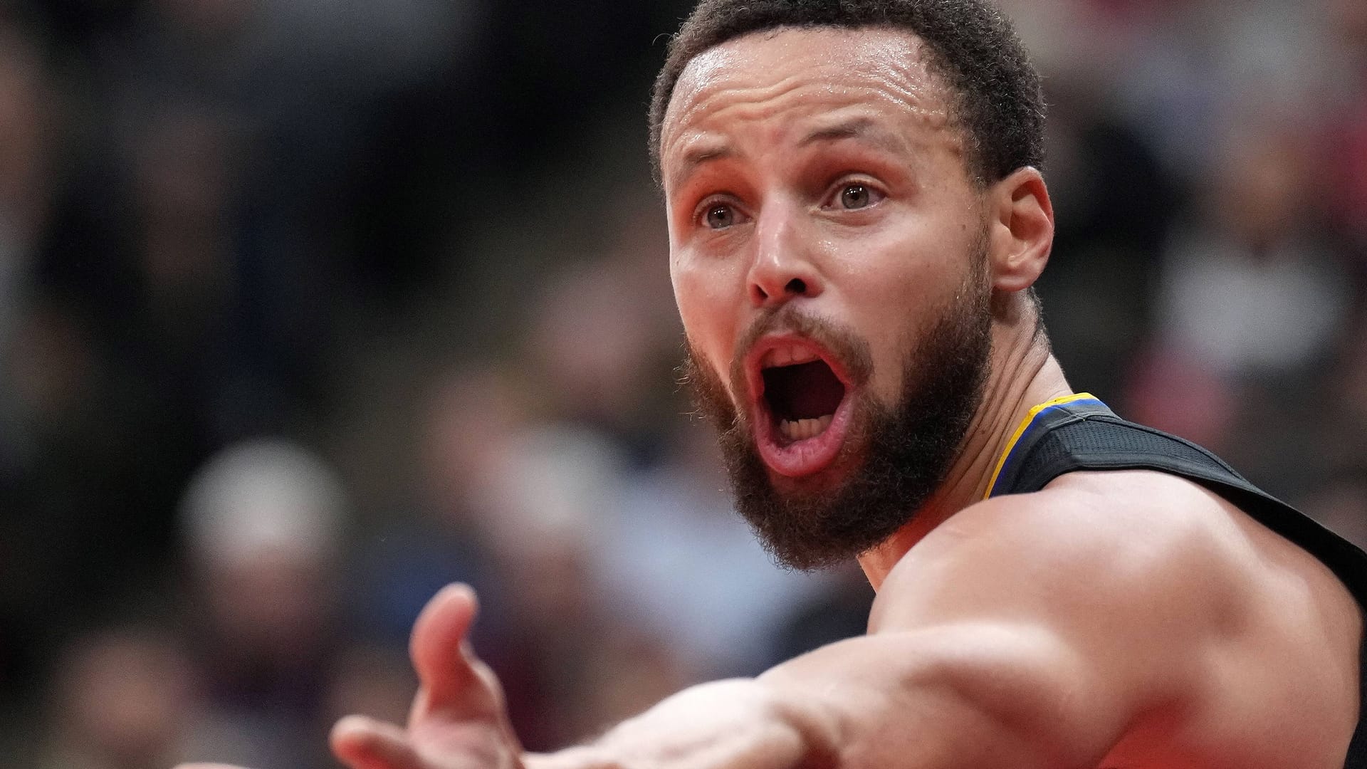 Stephen Curry: Er spielt bei den Golden State Warriors.