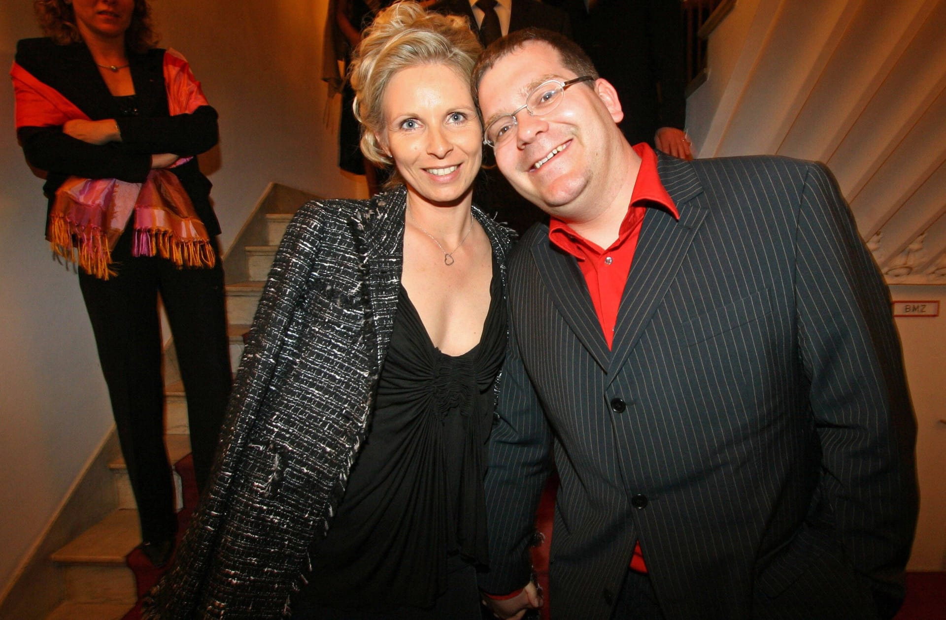 Elton: Der Moderator mit seiner Frau Yvonne im Jahr 2013 in Berlin.