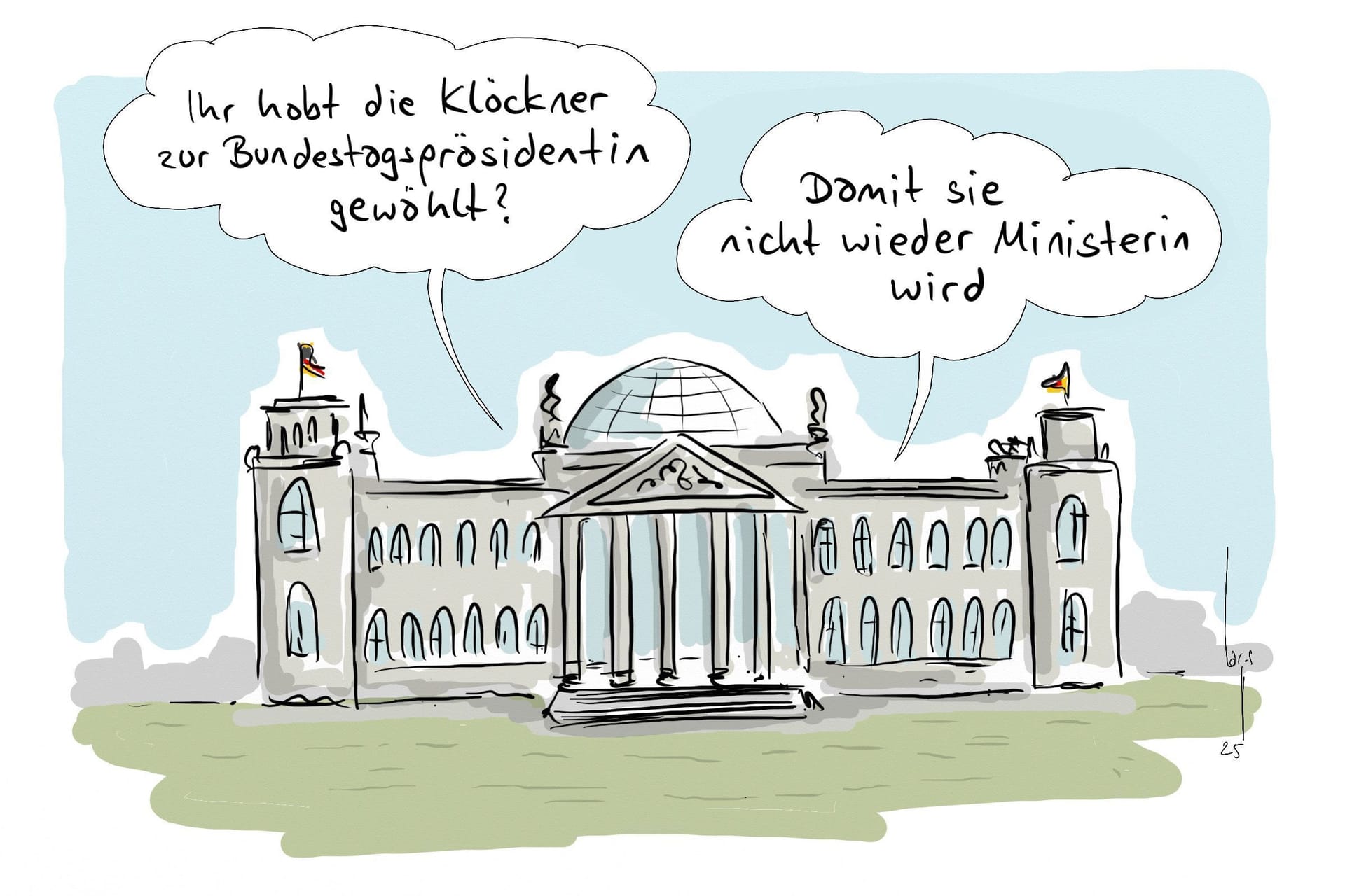 Der neue Bundestag hat sich konstituiert.