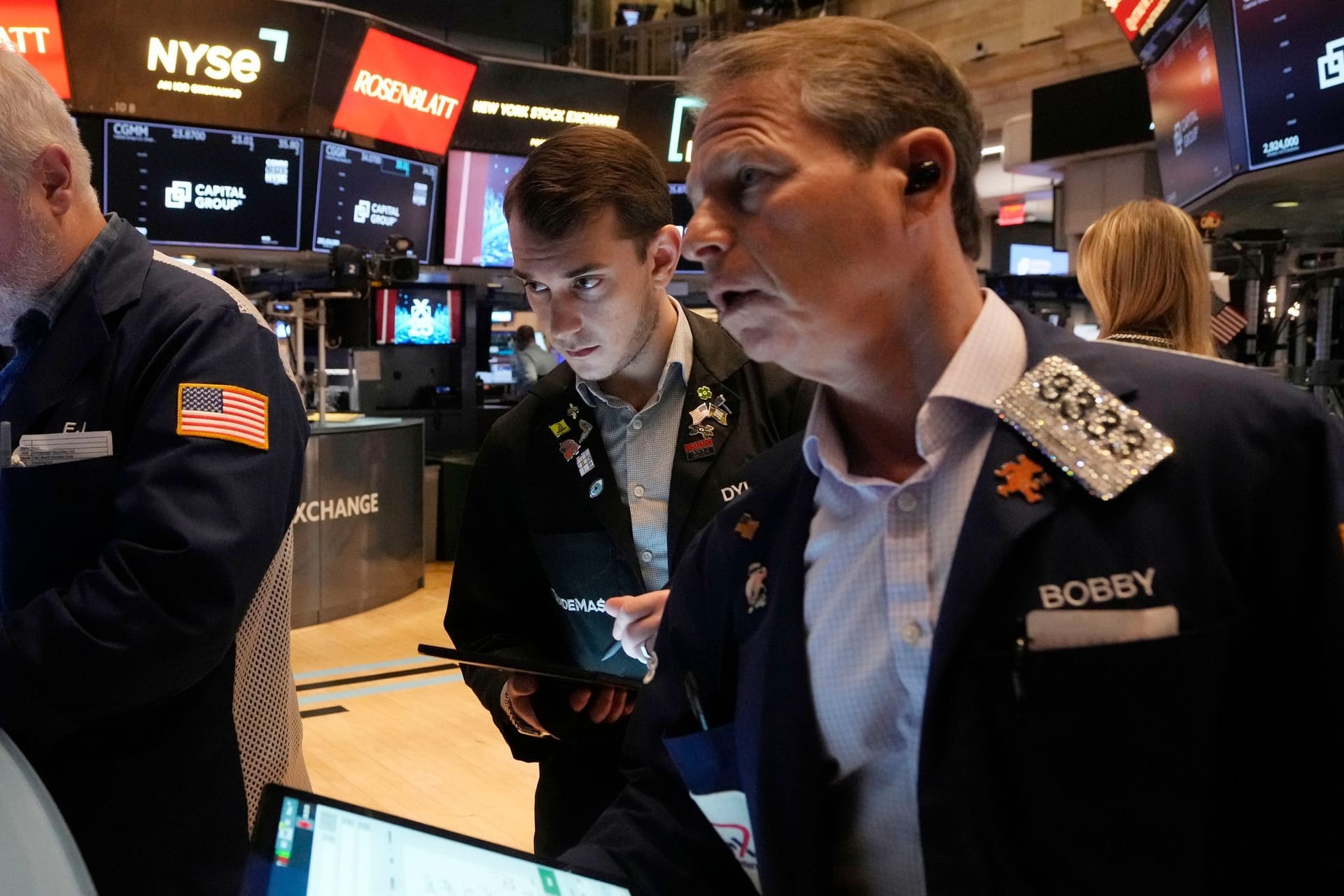 Handel an der Wall Street