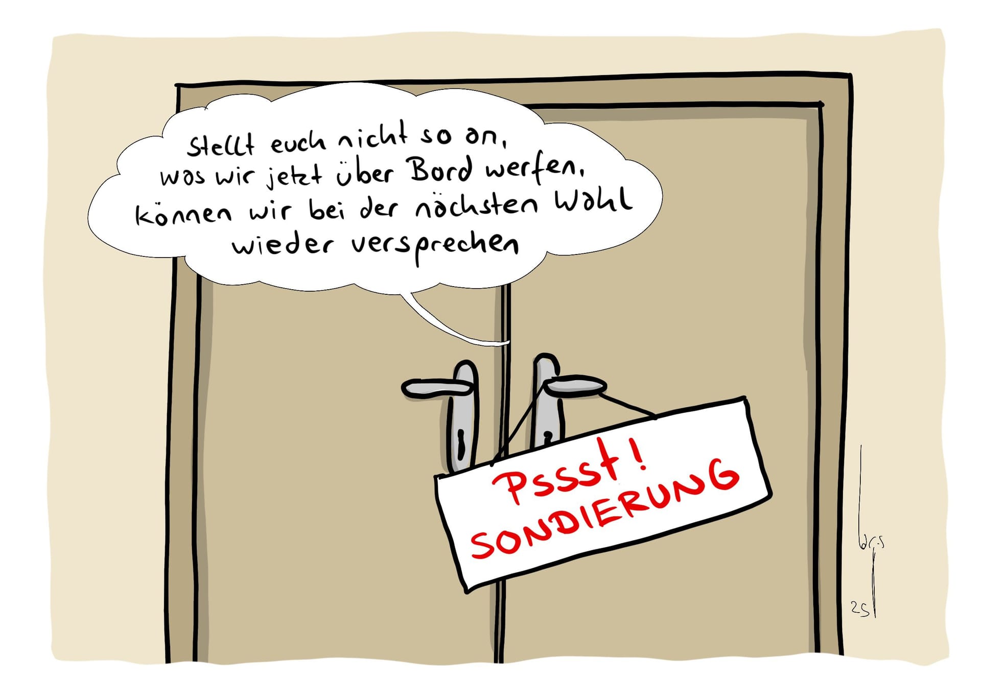 Sondierungsversprechen