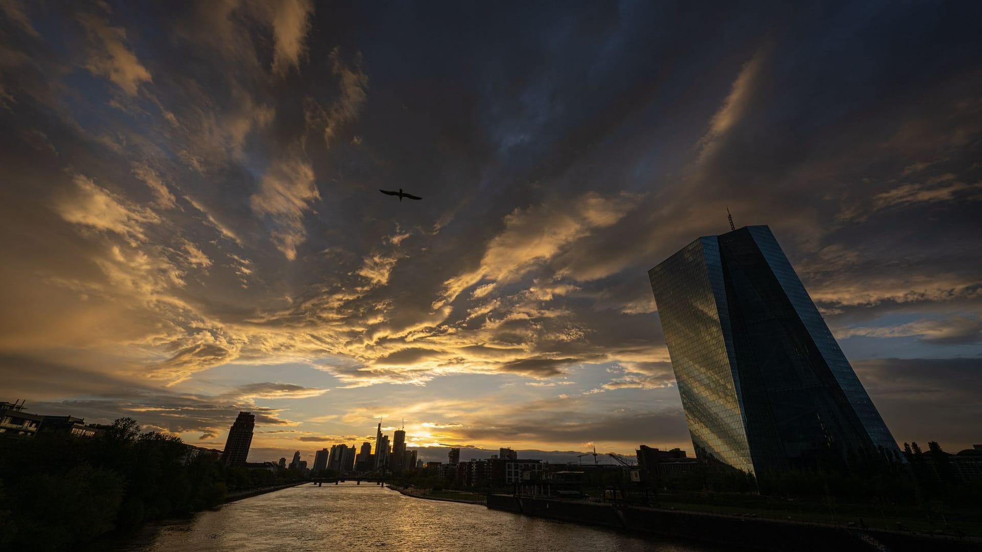 Bankenskyline Frankfurt