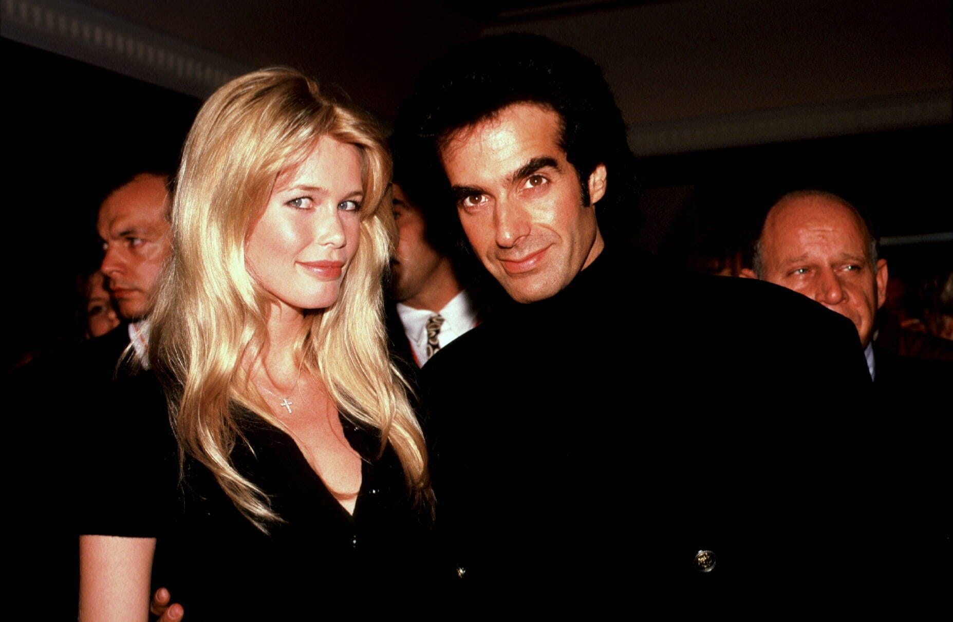 Claudia Schiffer und David Copperfield: Die beiden waren verlobt.