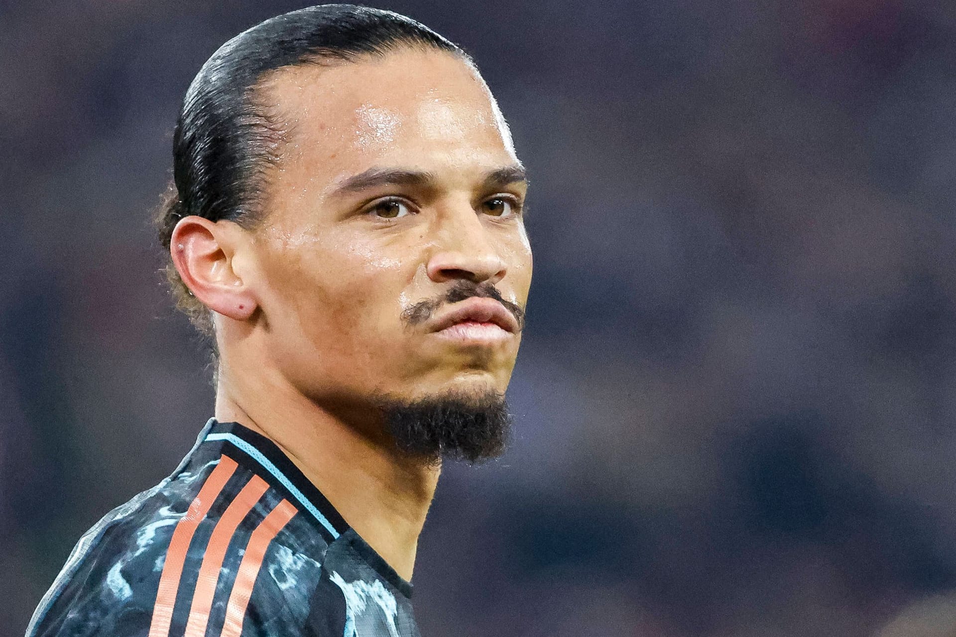 Leroy Sané: er spielt seit 2020 für die Bayern.