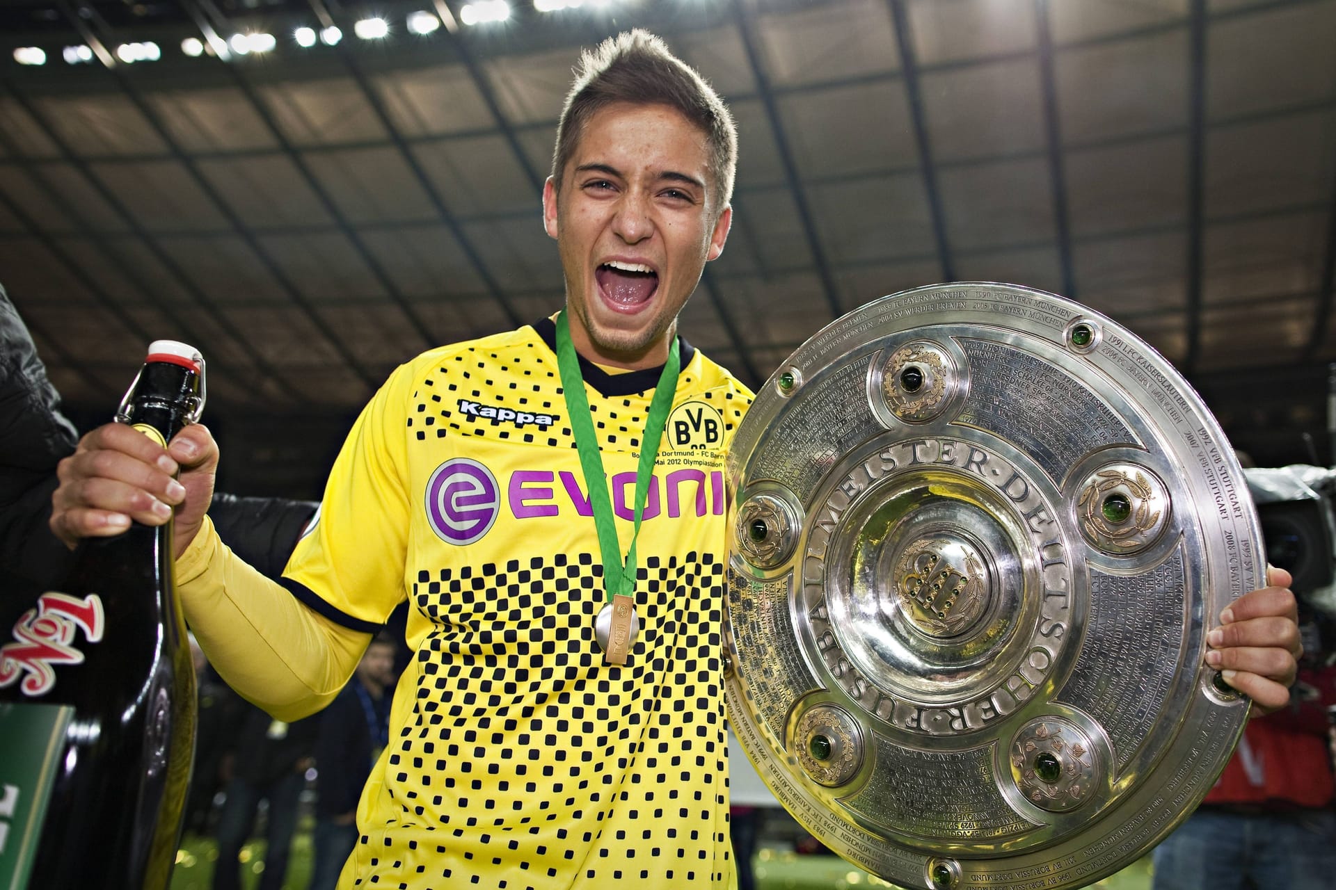 Moritz Leitner wurde 2012 mit dem BVB Deutscher Meister (Archivbild).