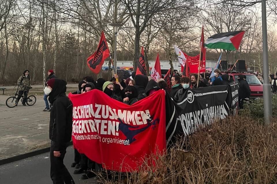 Solidaritäts-Demonstration für Leon W.