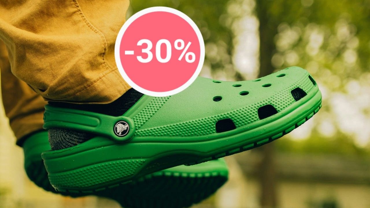 Crocs im Sale: Bei Amazon sparen Sie 30 Prozent auf Sandalen der Kultmarke (Symbolbild).