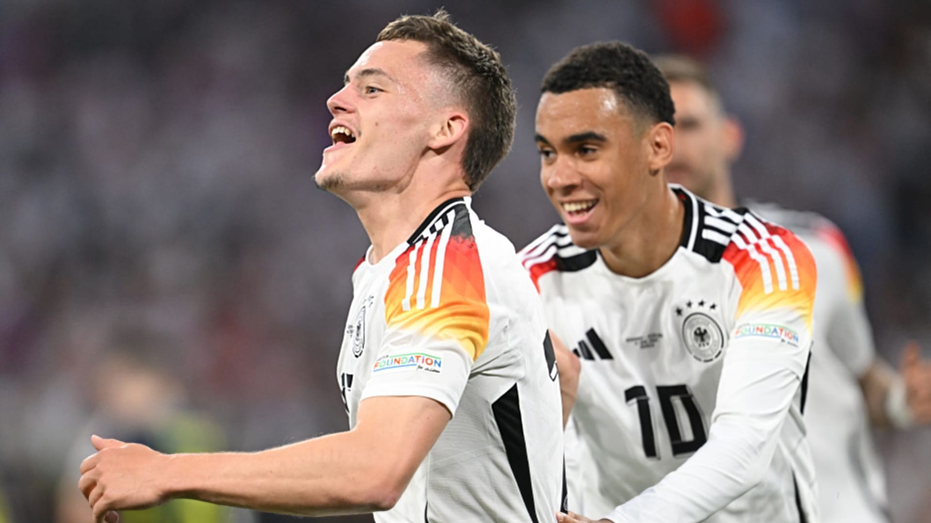 Florian Wirtz und Jamal Musiala
