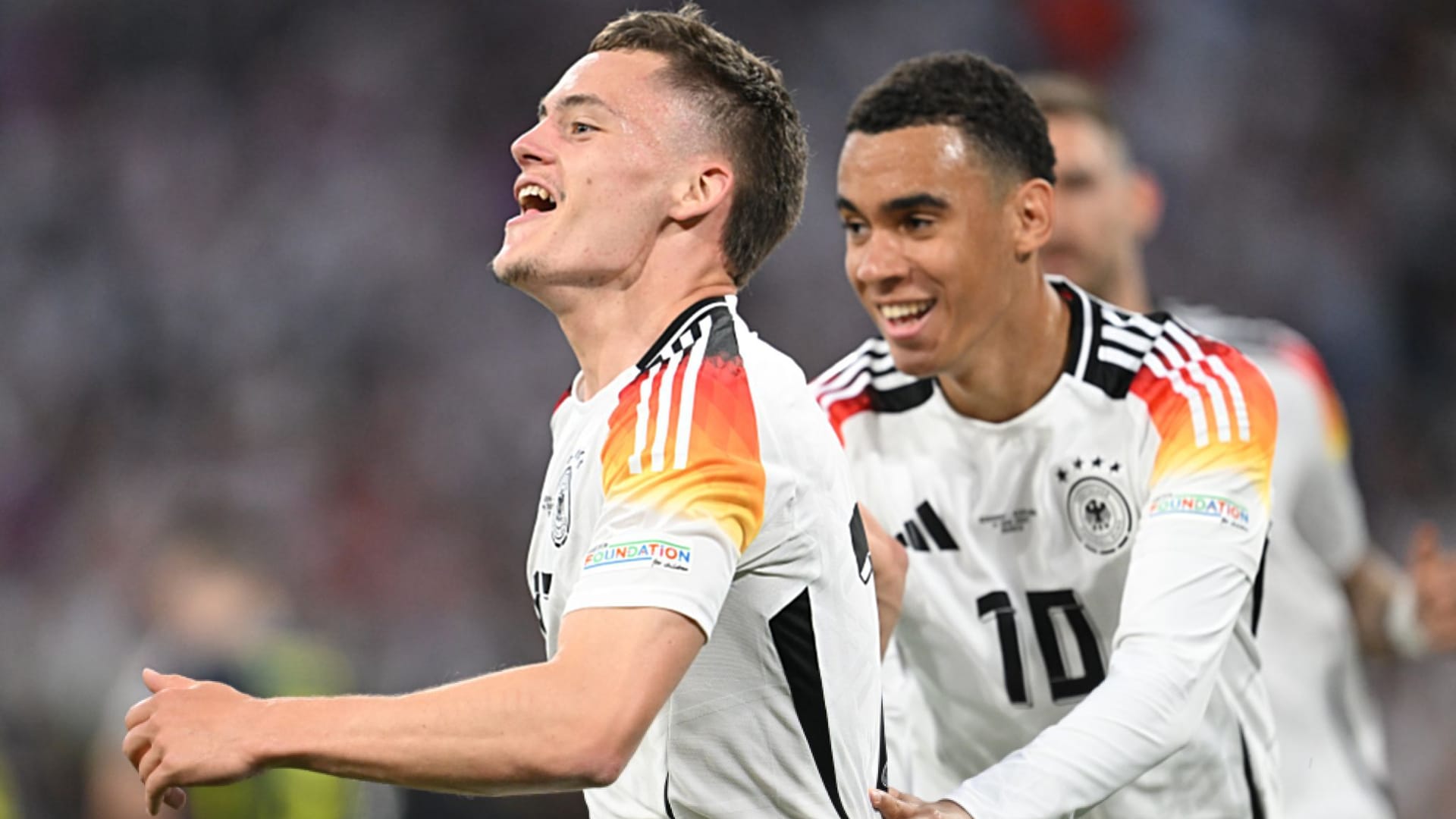 Florian Wirtz und Jamal Musiala