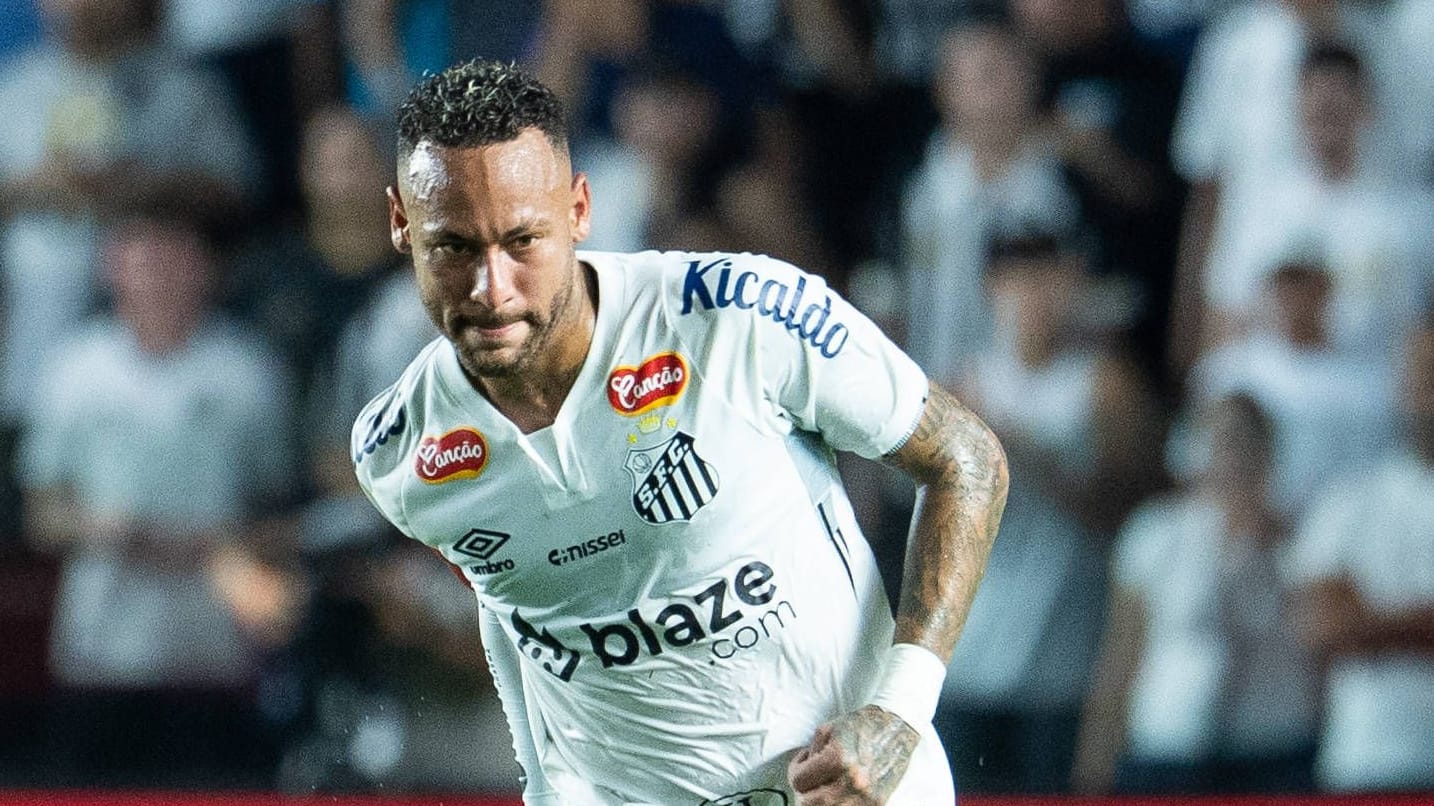 Neymar: Er kickt aktuell wieder für seinen Heimatklub FC Santos.