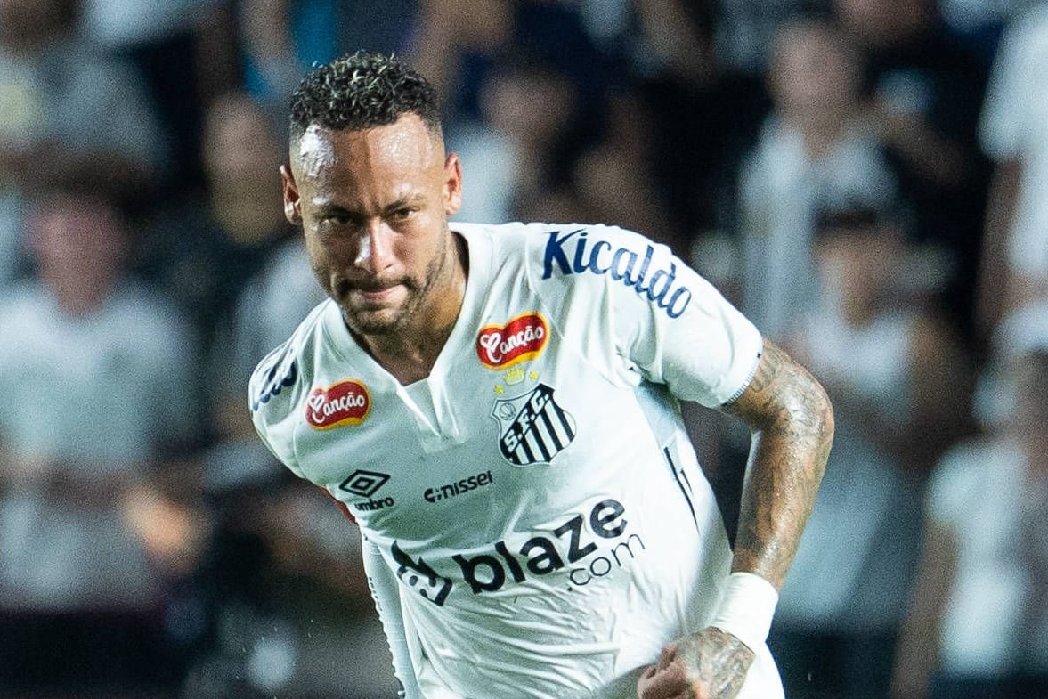 Neymar: Er kickt aktuell wieder für seinen Heimatklub FC Santos.