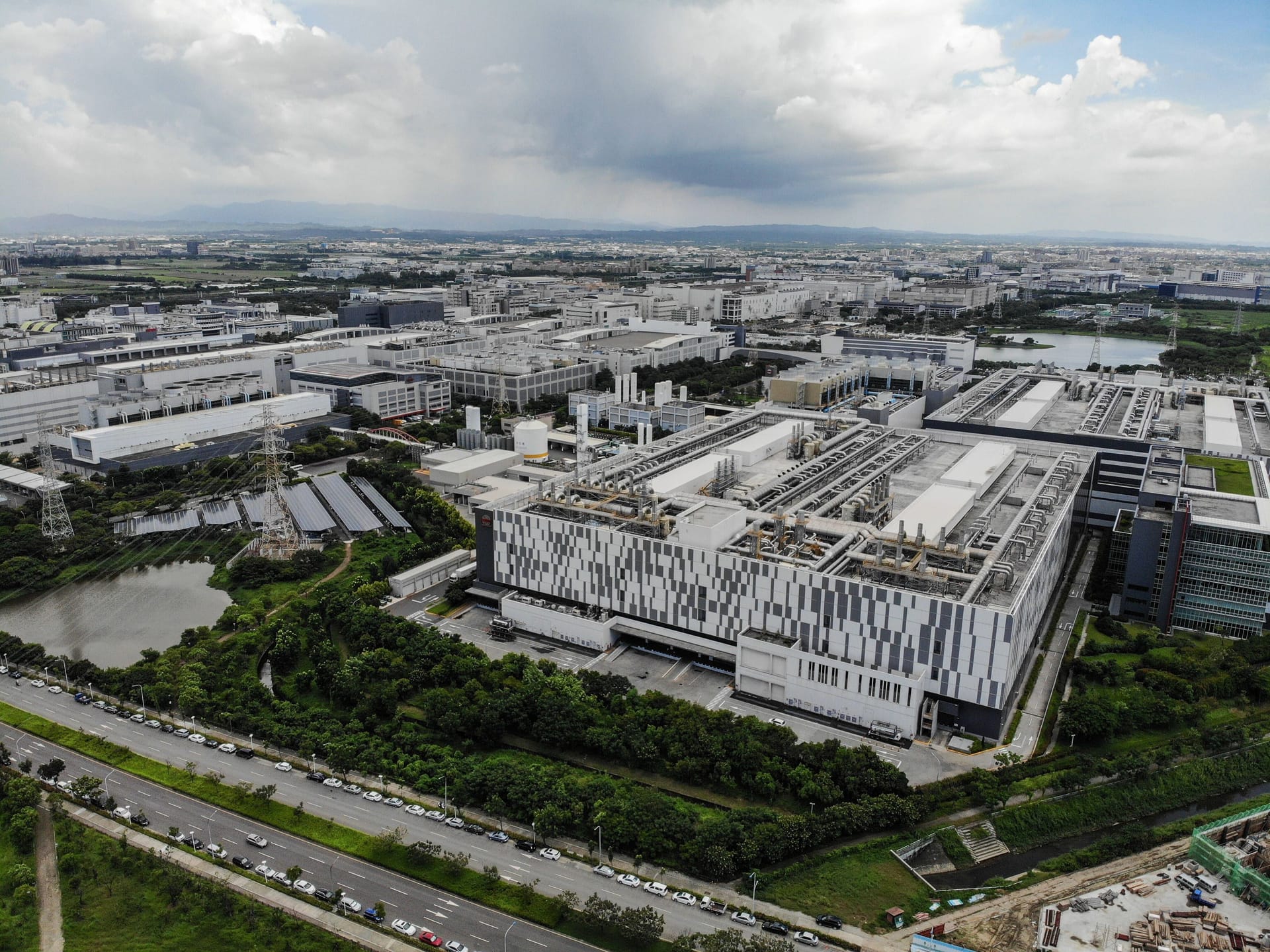 TSMC-Chipfabrik in Taipeh.