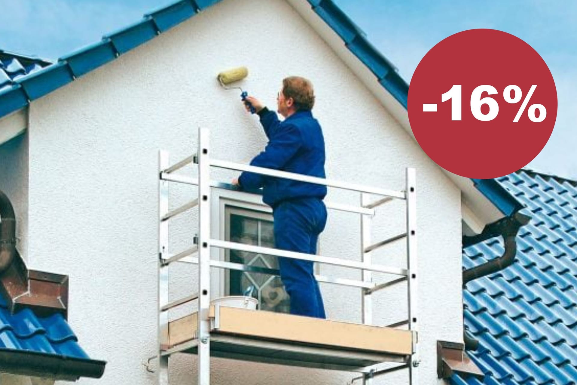 Jetzt 70 Euro sparen – das perfekte Gerüst für Heimwerker und Profis im Angebot.